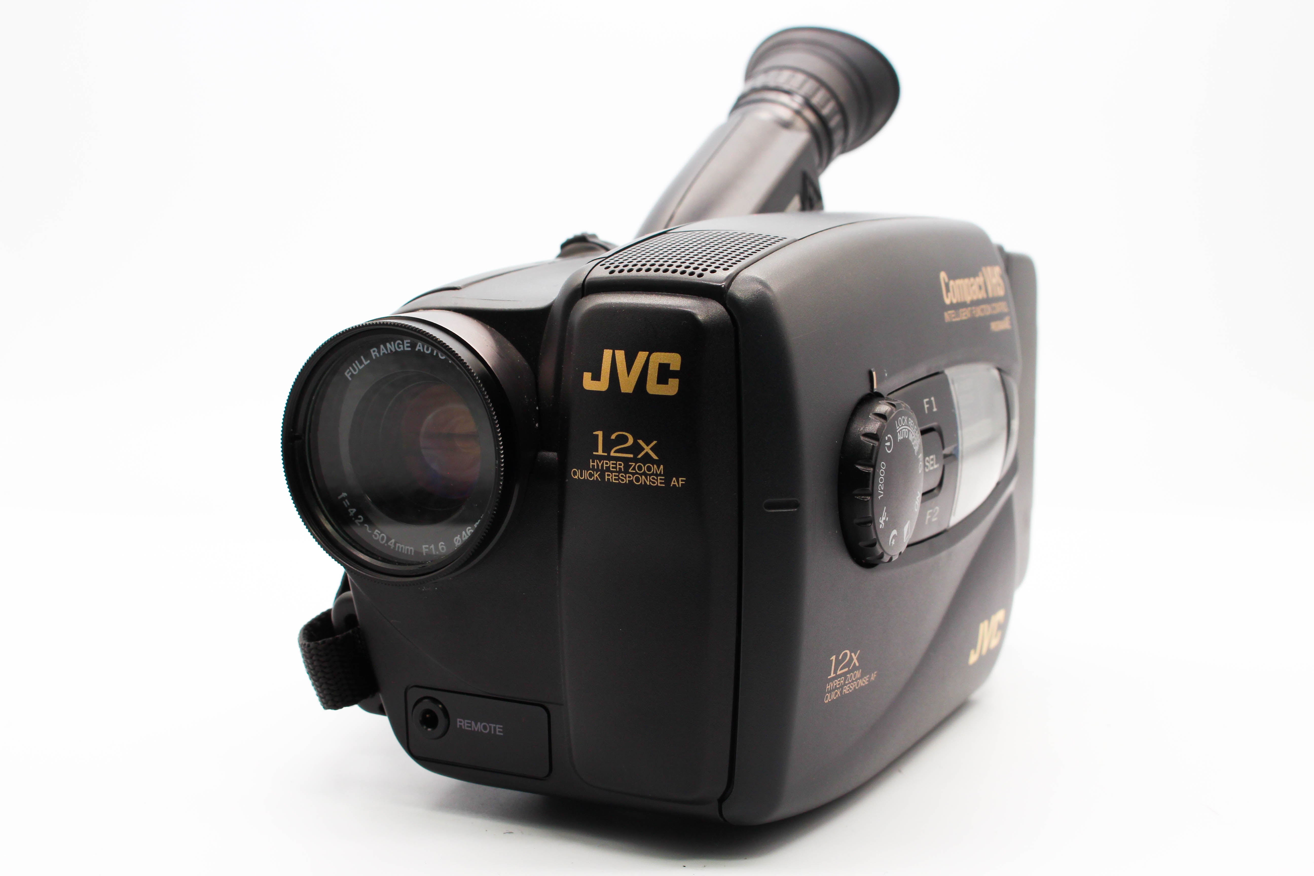 JVC GR-AX210EG VHS-C VHS Handycam Camcorder Camera - Tested Bundle Excellent