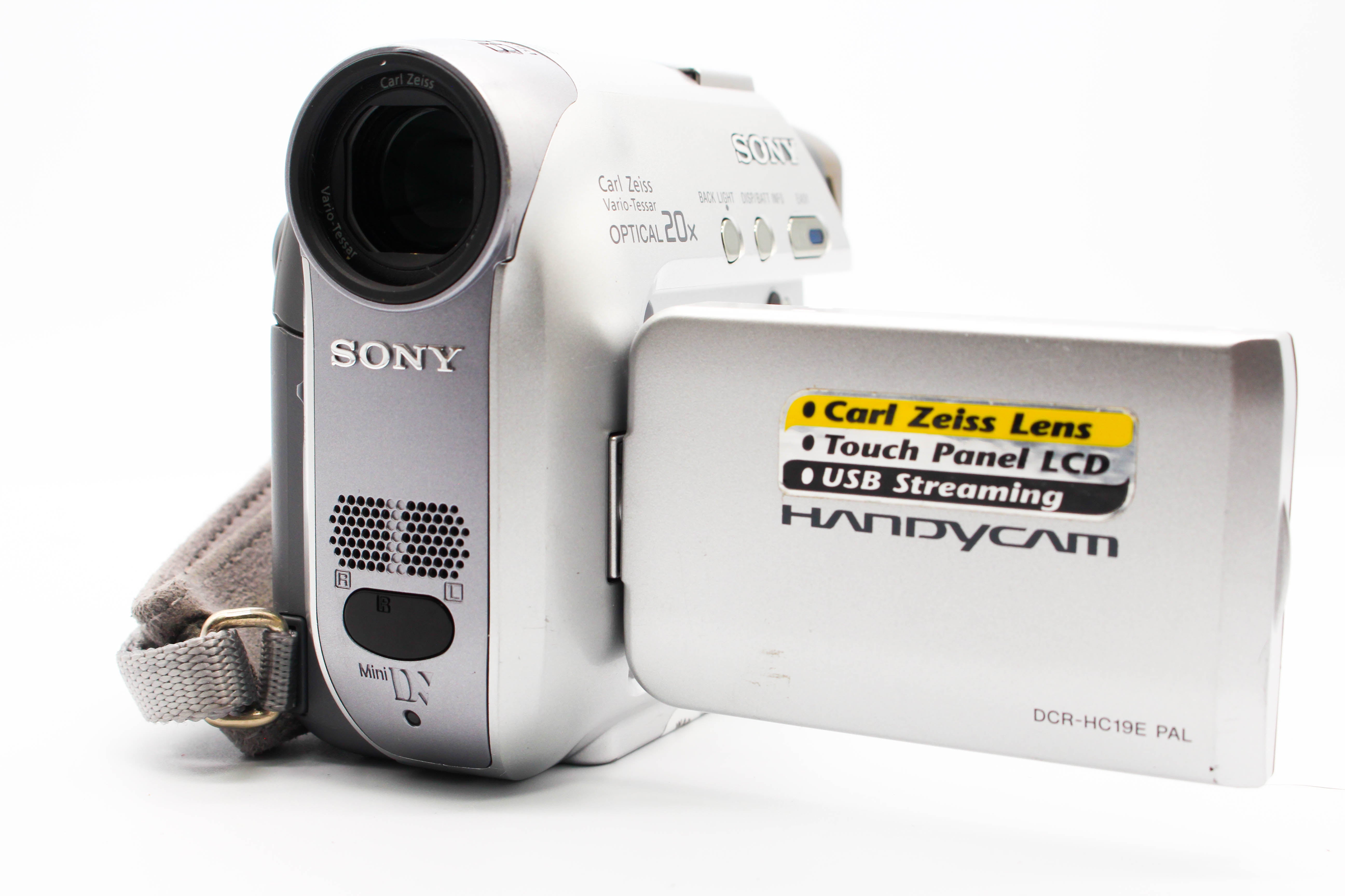 Sony DCR-HC19E MiniDV Video Handycam Camcorder Camera - Tested Bundle Excellent
