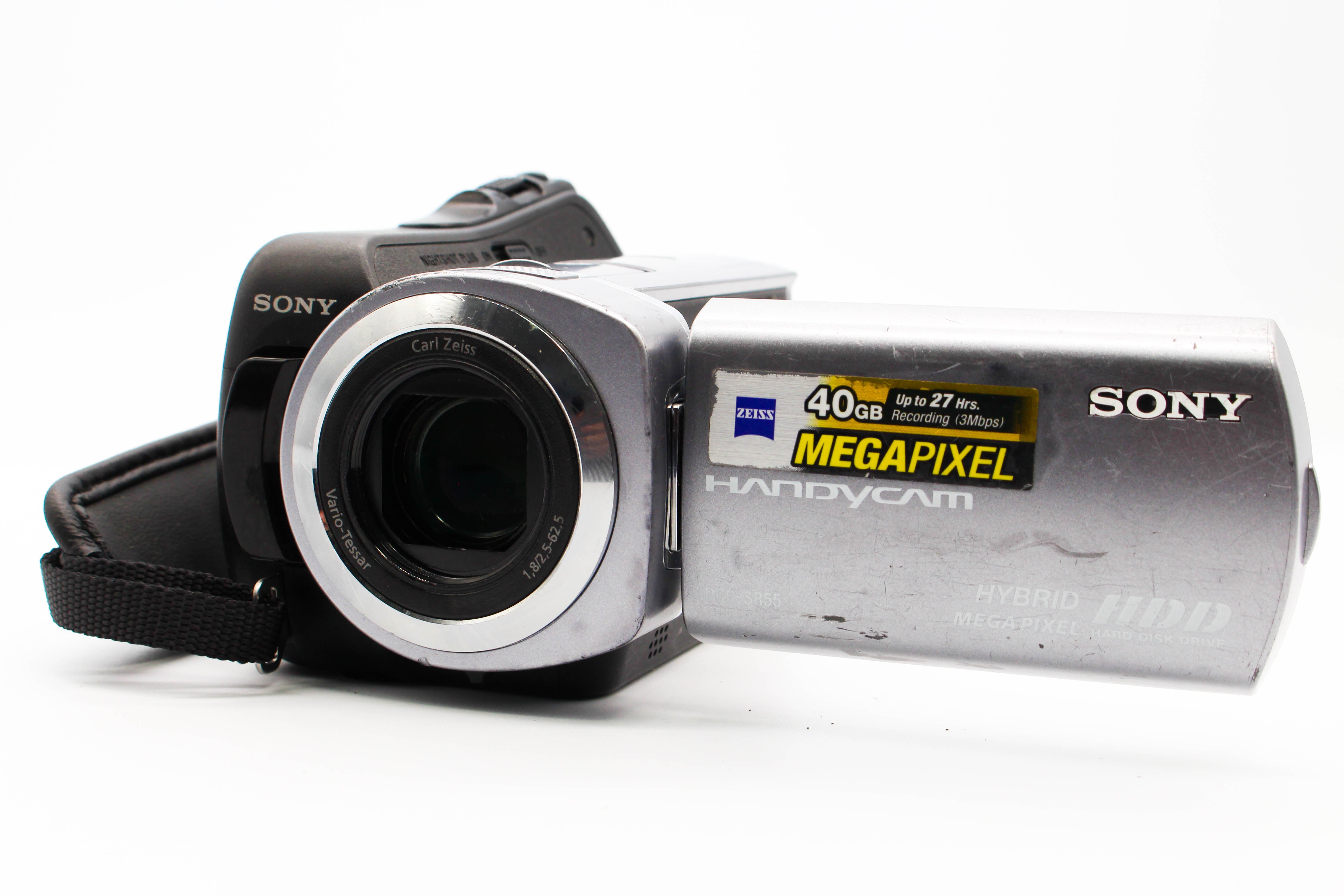 Sony DCR-SR55E HDD HD Digital Video Handycam Camcorder Camera - Tested Bundle