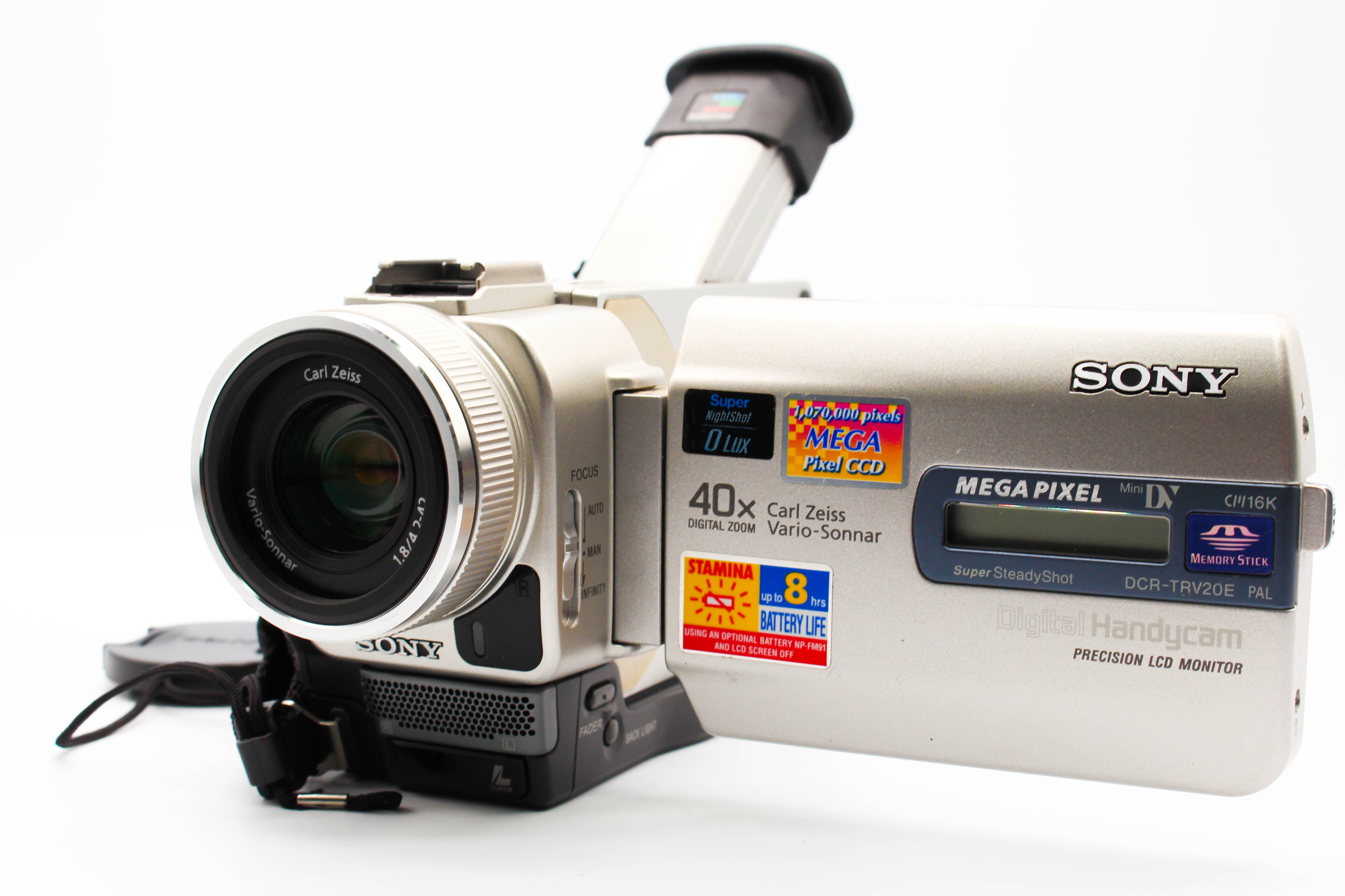 Sony DCR-TRV20E MiniDV Video Handycam Camcorder Camera - Tested Bundle Excellent