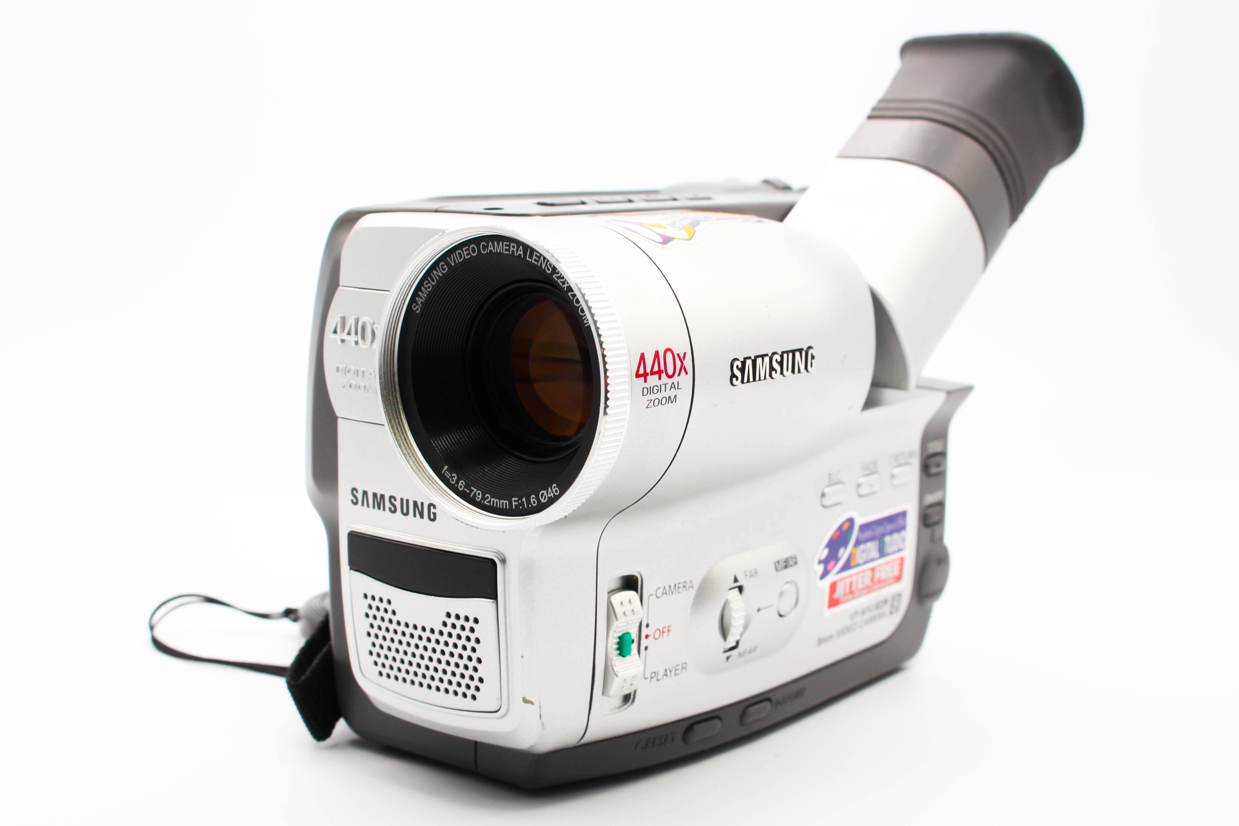 Samsung VP-M50 Video8 8mm Analog Video Camcorder Handycam Camera - Tested Bundle Excellent