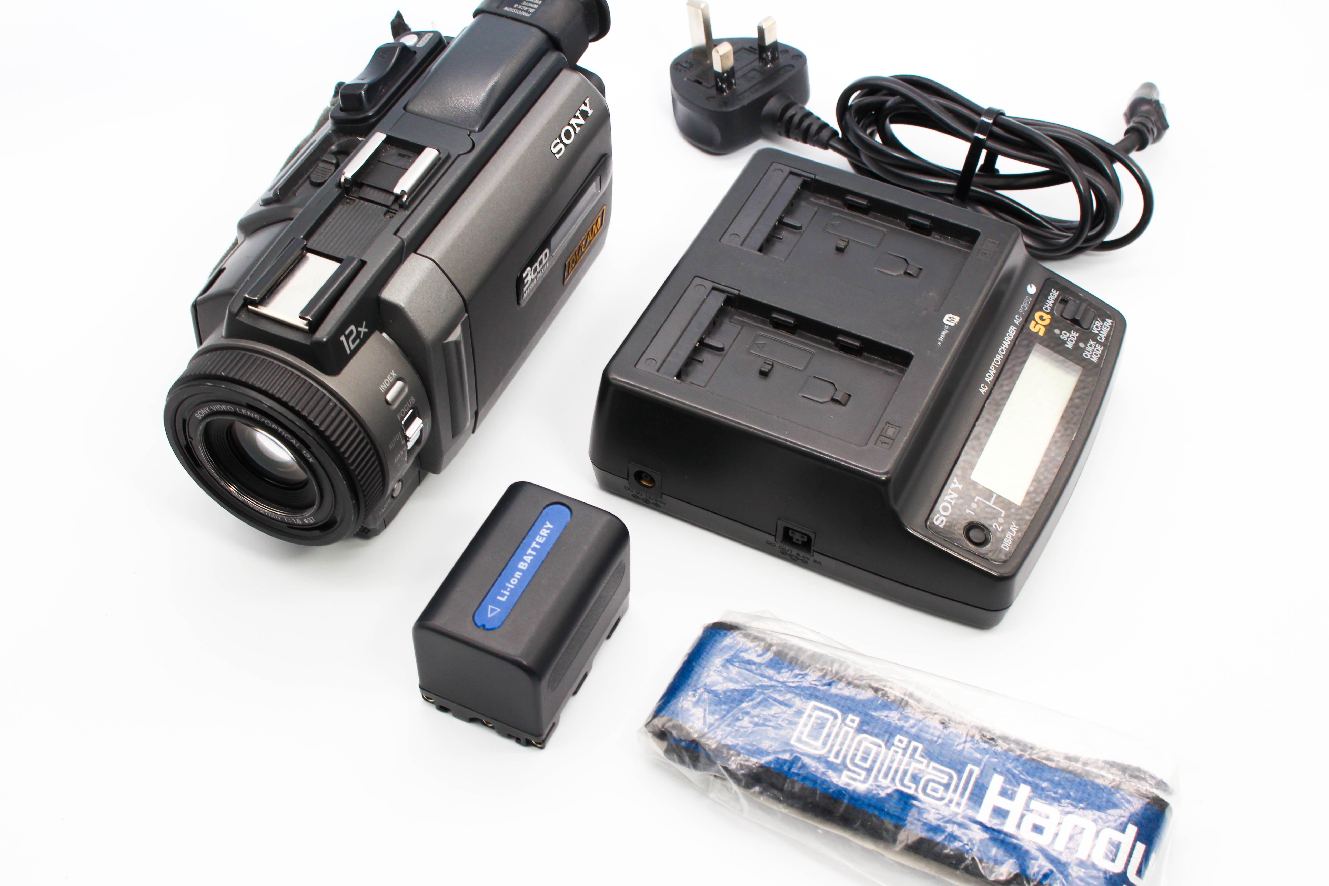 Sony DSR-PDX10P MiniDV Digital Video Handycam Camcorder Camera - Tested Bundle Excellent