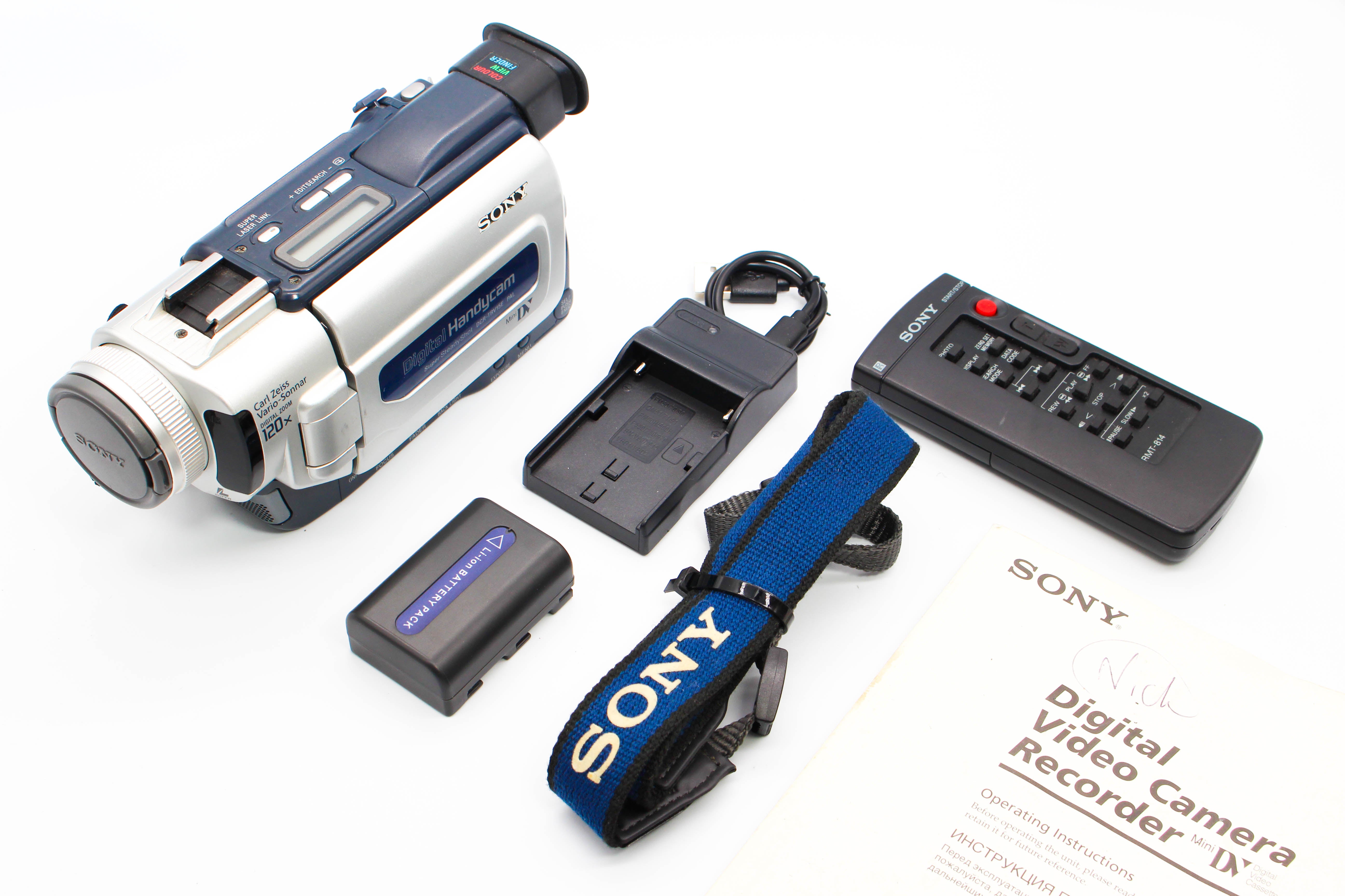 Sony DCR-TRV15E MiniDV Digital Video Handycam Camcorder Camera - Tested Bundle Excellent