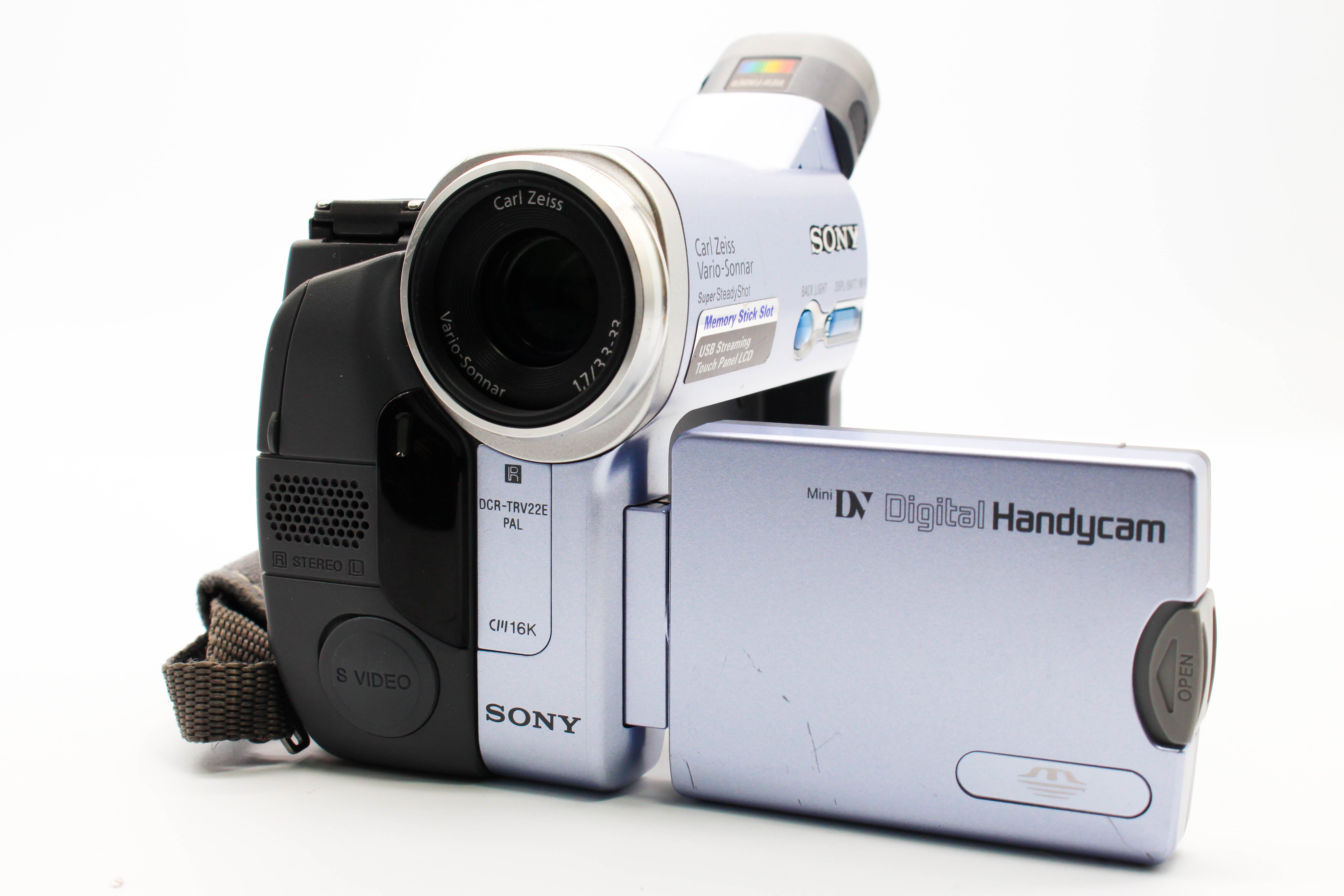 Sony DCR-TRV22E MiniDV Video Handycam Camcorder Camera (Read) - Tested Bundle Excellent