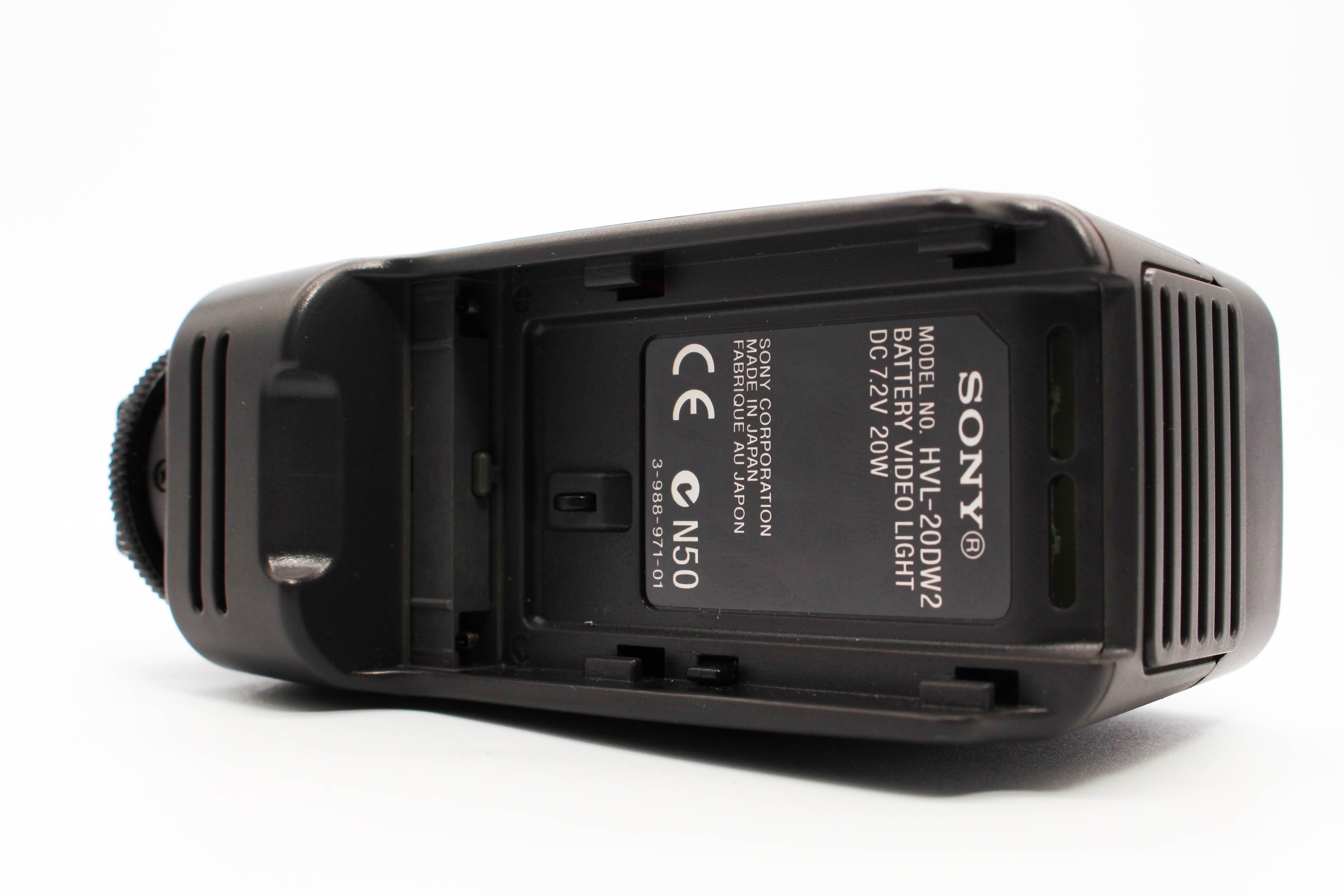 Sony HVL-20DW2 Cold Shoe Light For Handycam Camcorder Camera - Tested Bundle Excellent Rare