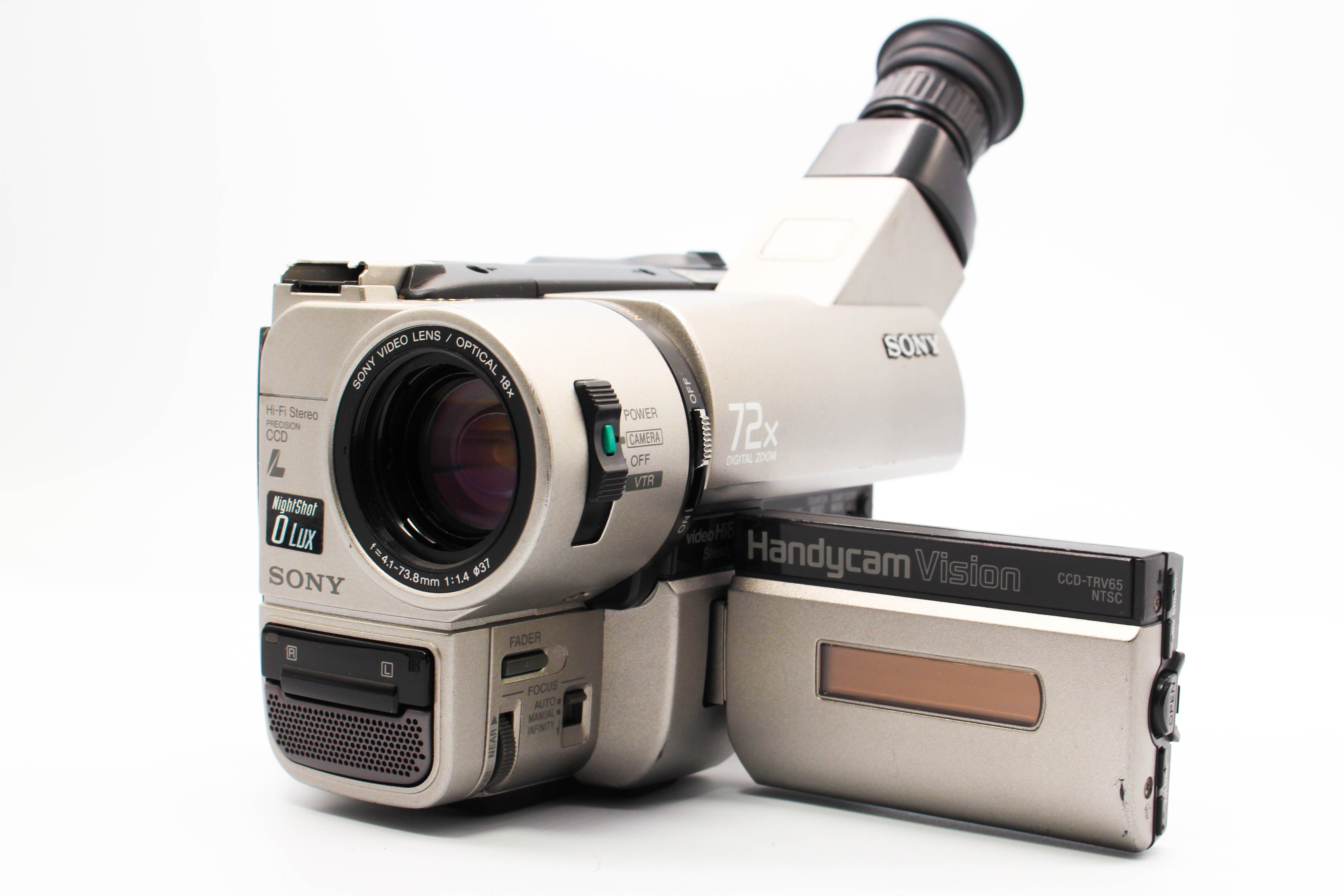 Sony CCD-TRV65 NTSC Hi8 Video8 8mm XR Handycam Camcorder Camera - Tested Bundle Excellent