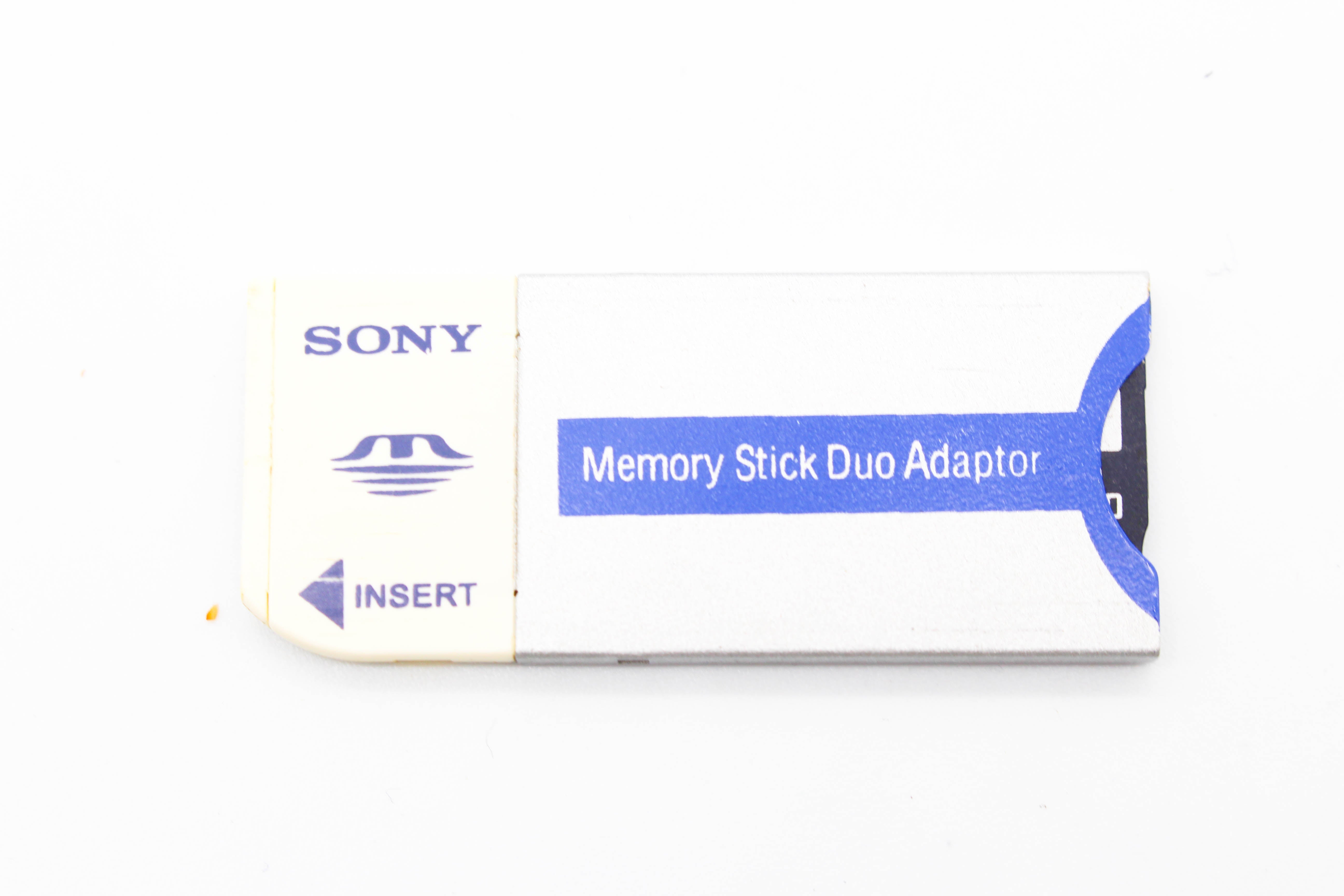 Sony 32MB Memory Stick Duo and MSAC-M2 Memory Stick Duo Adaptor - Tested Excellent