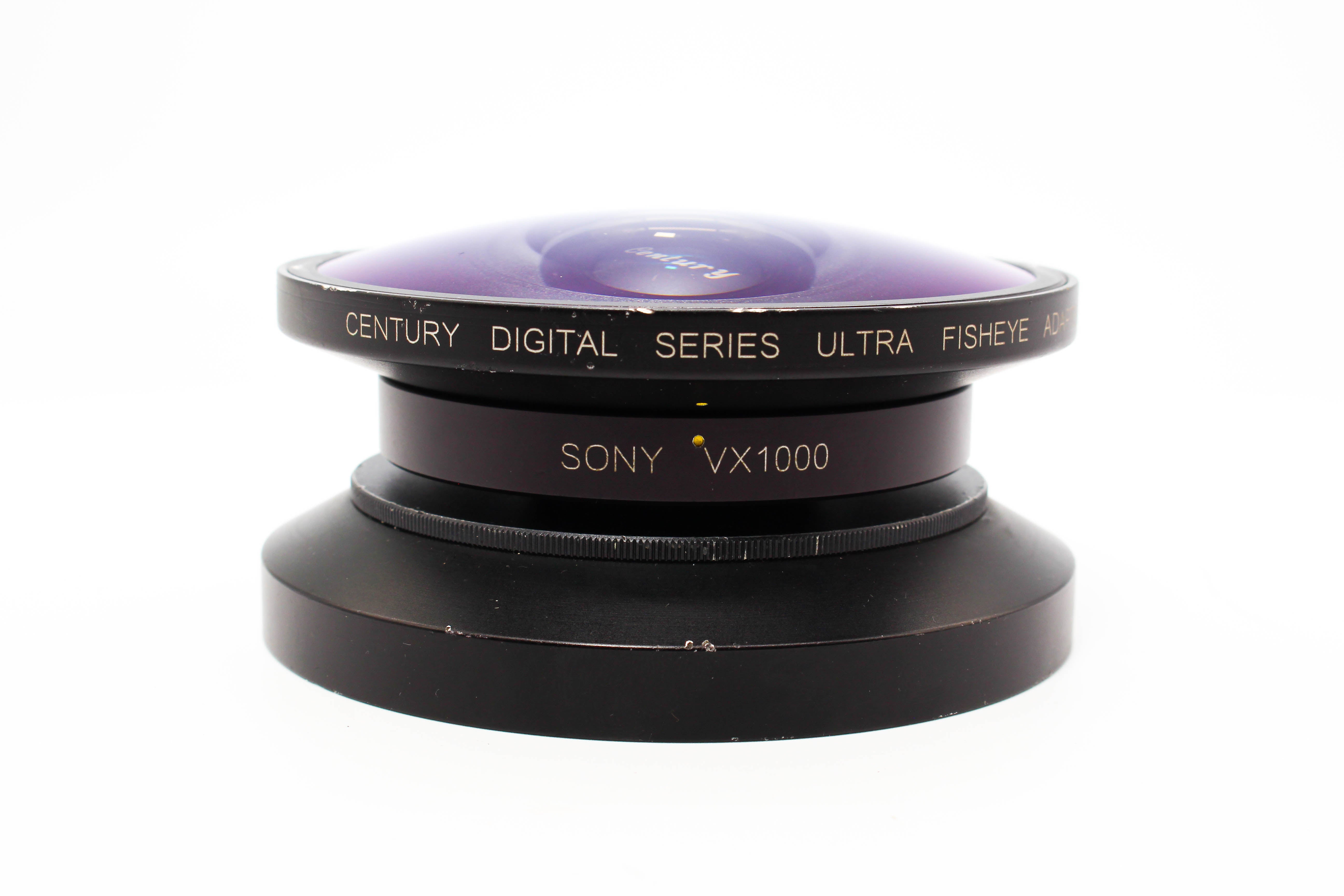 Century Optics MK1 0.3X VX1000 Bayo Mount Fisheye Lens For Camcorders - Very Rare