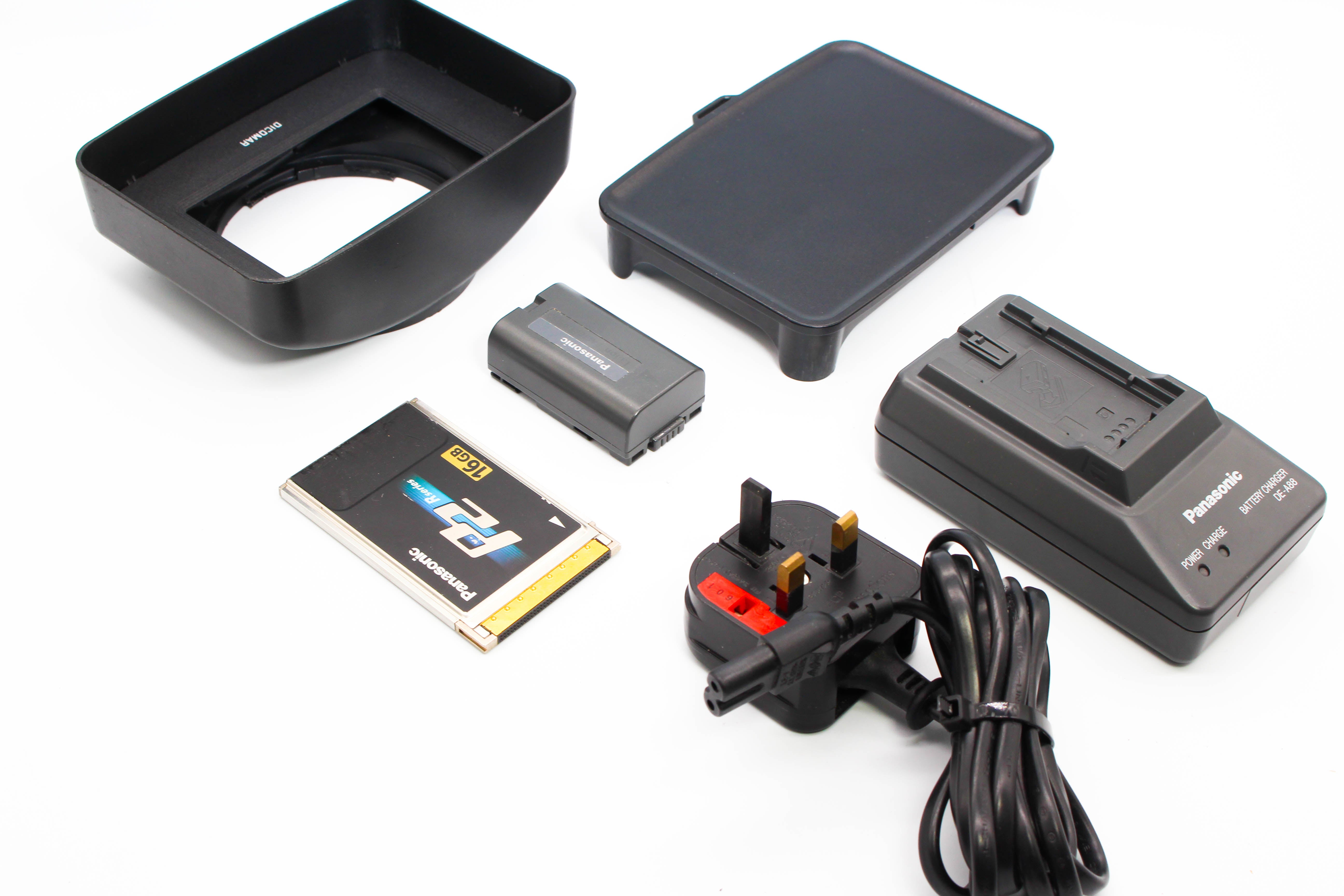 Panasonic AG-HPX170P NTSC P2 Card Digital Video Camcorder Camera - Tested Bundle Good