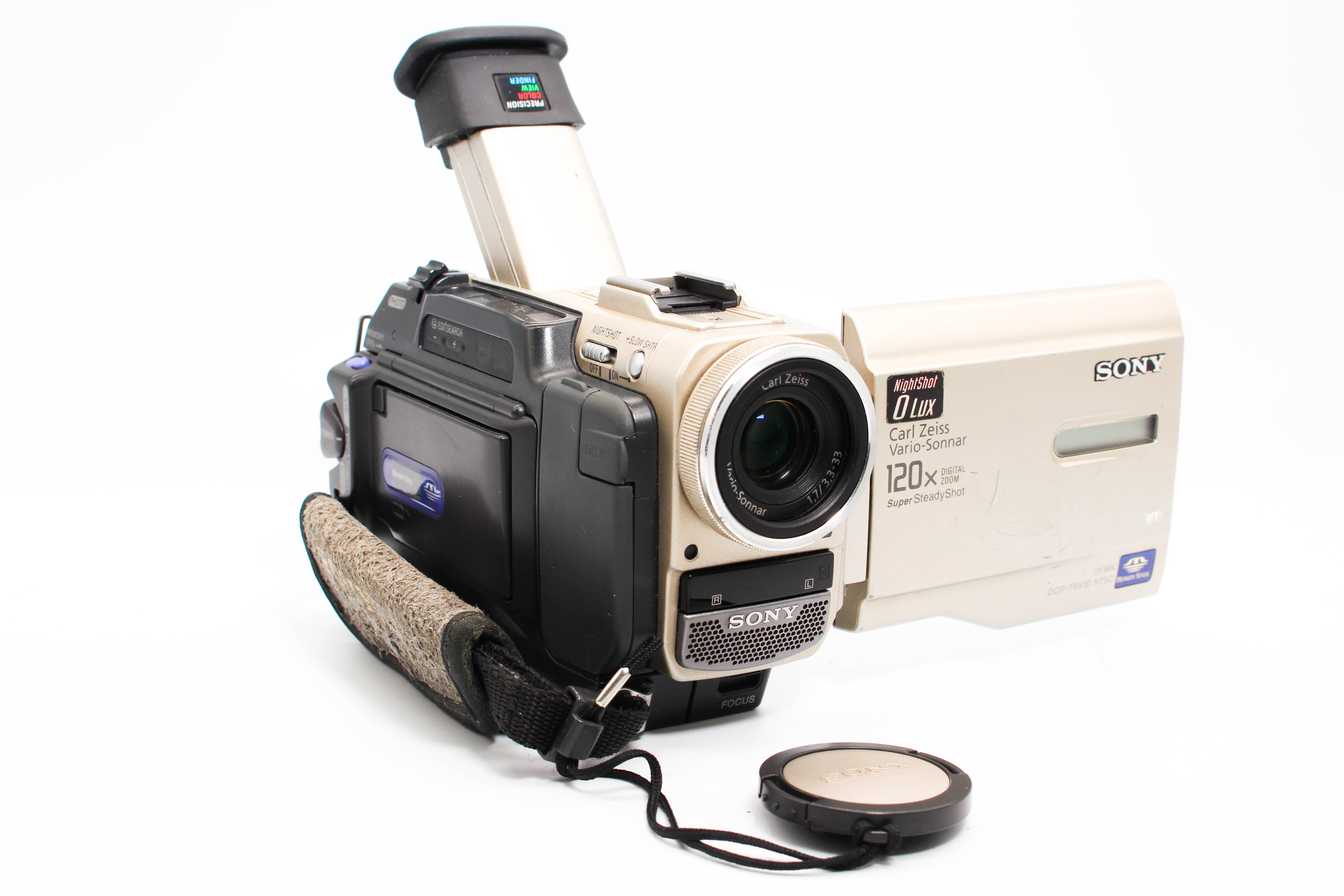 Sony DCR-TRV10 NTSC MiniDV Tape Handycam Camcorder Camera - Tested Bundle