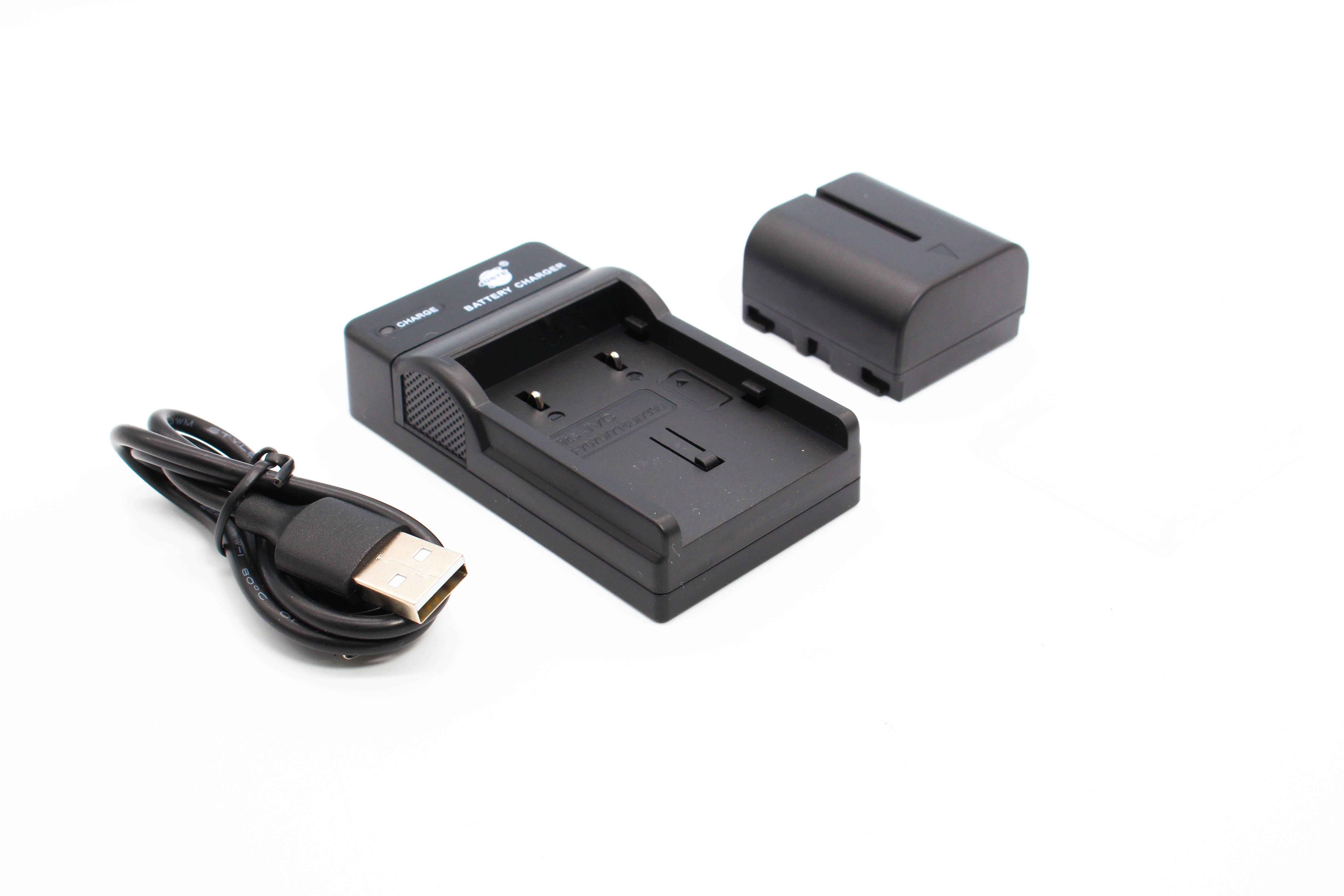 JVC Everic GZ-MG21EK HD HDD Hard Disk Digital Video Camcorder Camera - Tested Bundle Excellent