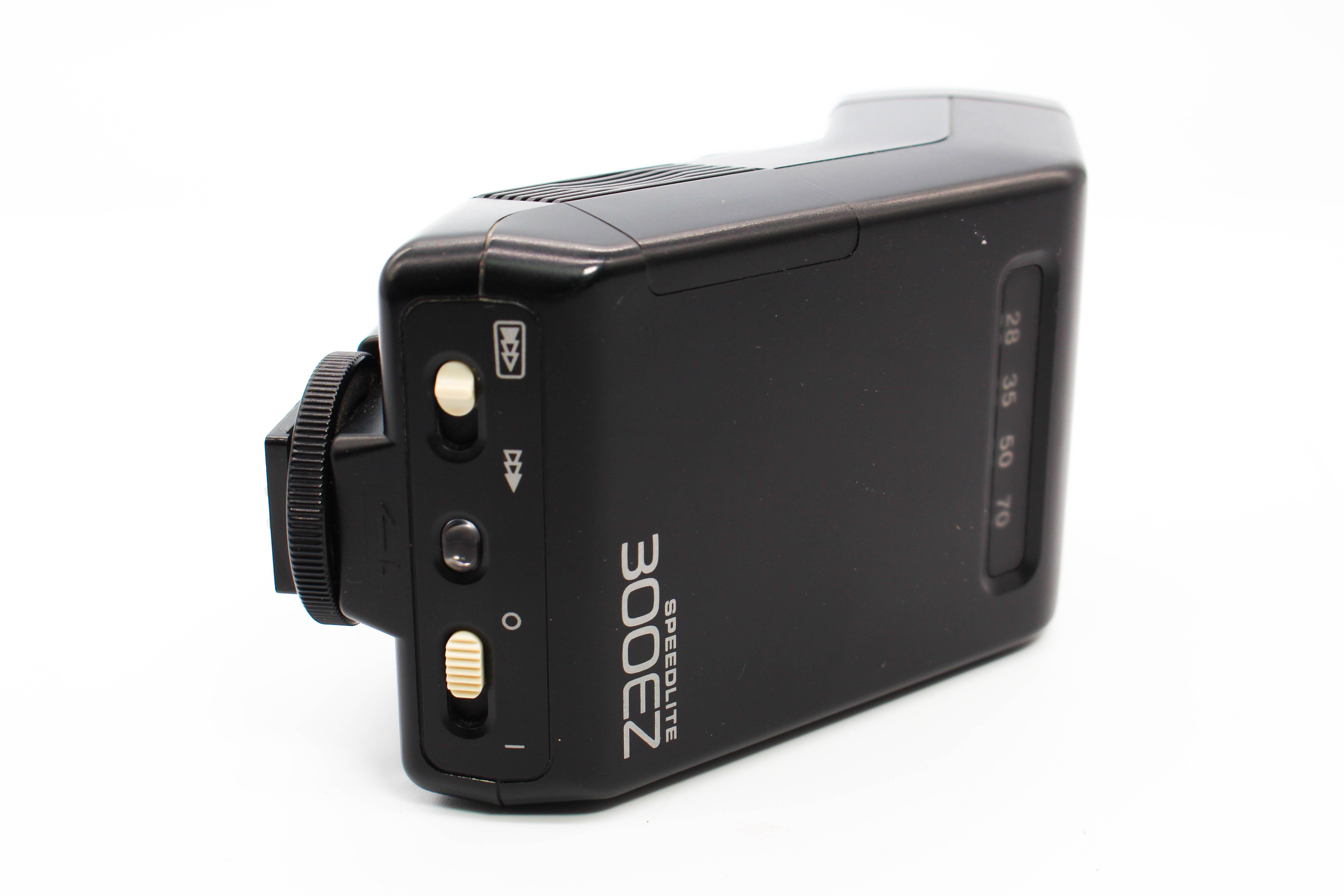 Canon Speedlite 300EZ Electronic Flash Unit For Vintage Film Photo Cameras - Tested Excellent