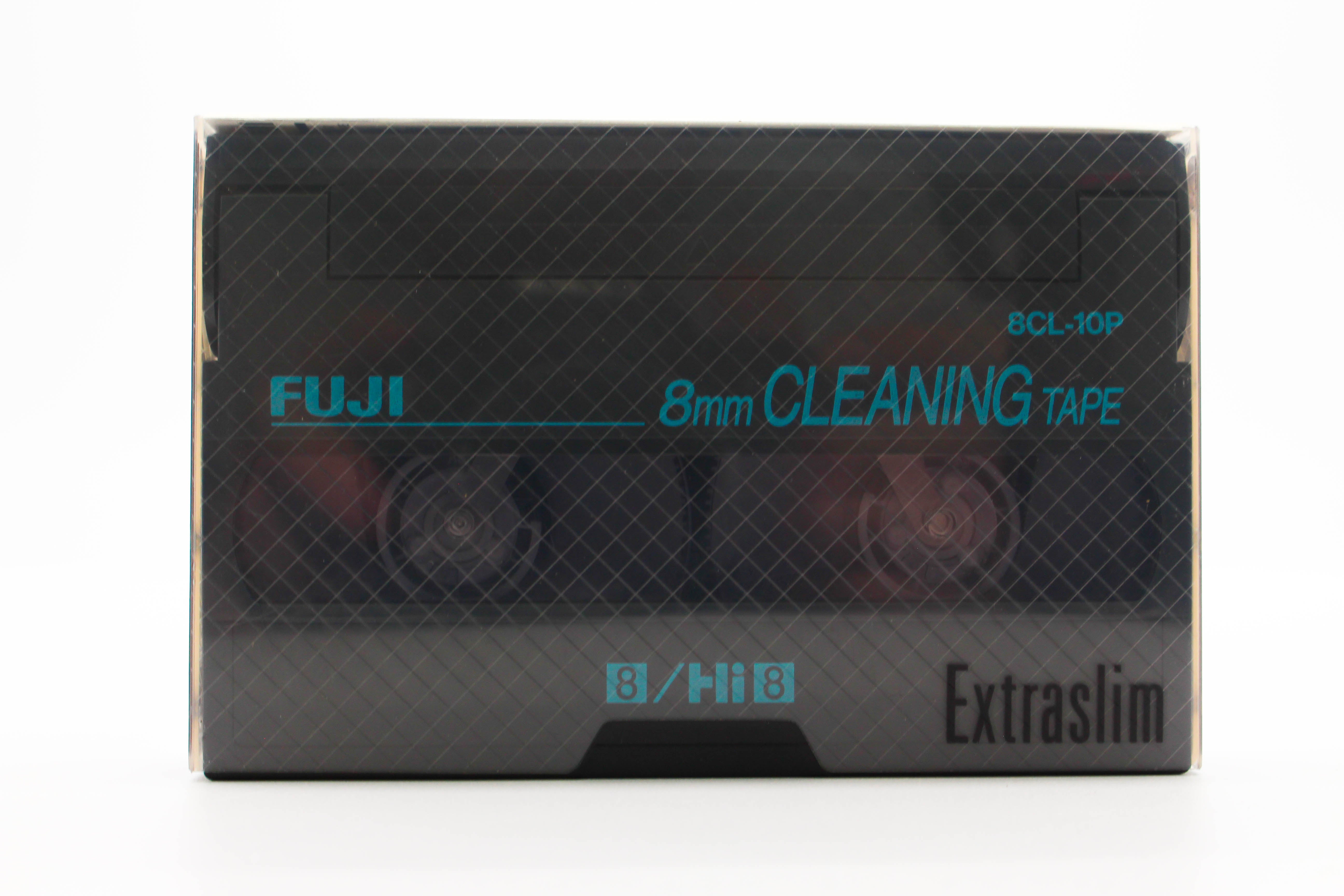 Fuji Digital8 Hi8 Video8 8mm Cleaning Cassette Head Cleaner Tape - Tested Excellent