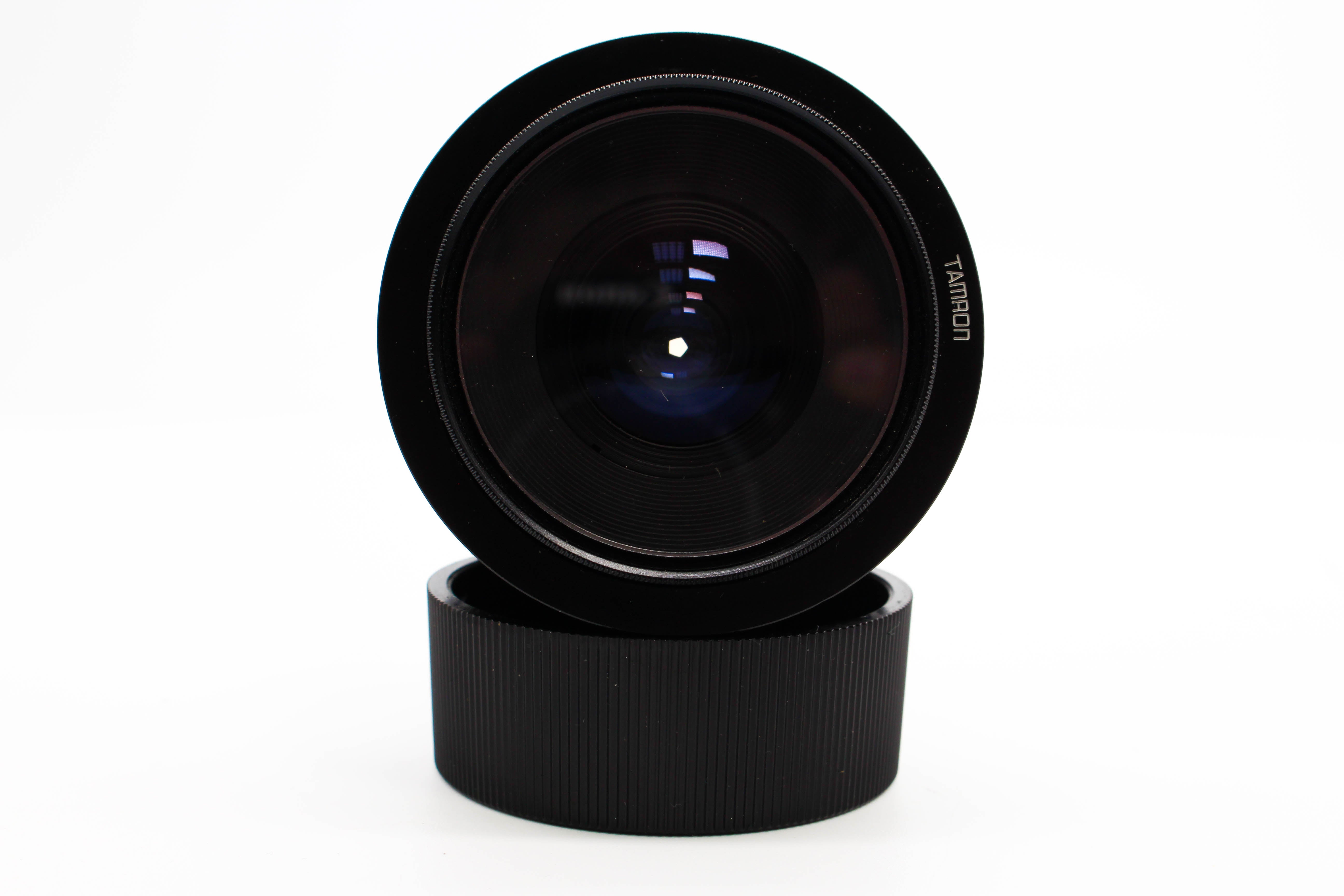 Tamron 28mm f/2.5 Adaptall-2 Lens M42 SLR Mount Wide Angle Manual Focus Prime - Tested Bundle Excellent