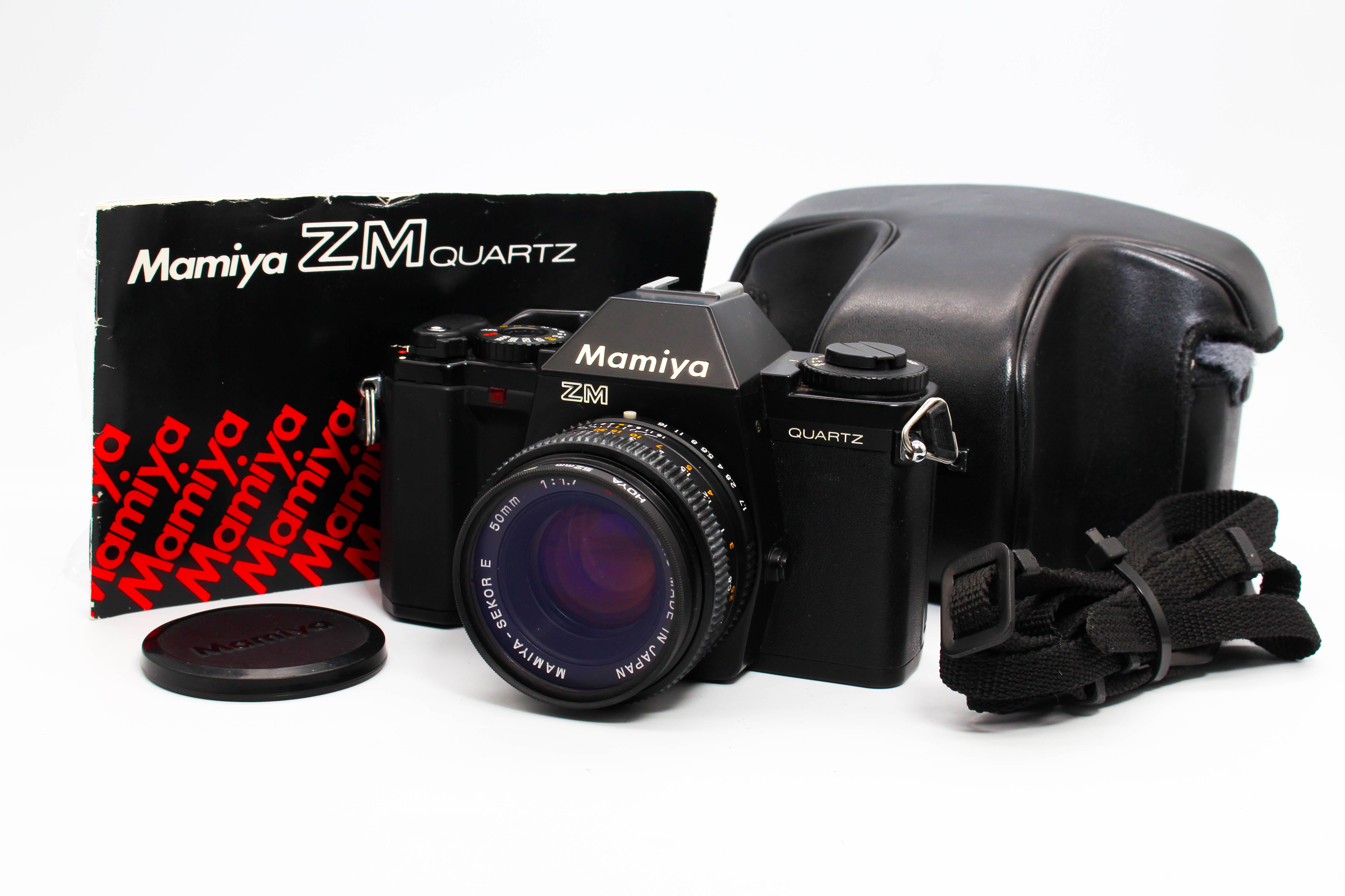 Mamiya ZM SLR 35mm Film Camera With 50mm f/1.7mm Lens - Tested Bundle Excellent