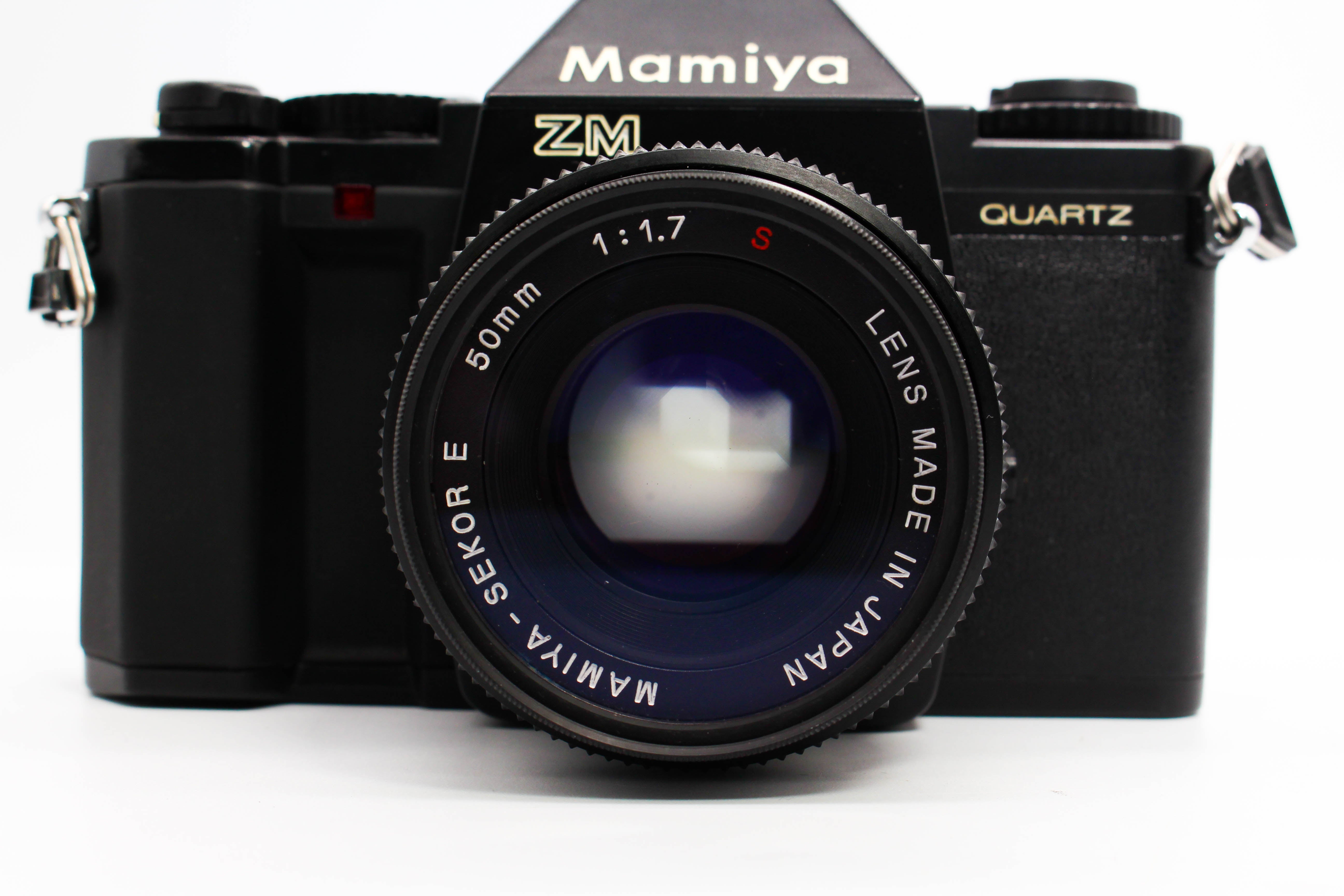 Mamiya ZM SLR 35mm Film Camera With 50mm f/1.7mm Lens - Tested Bundle Excellent