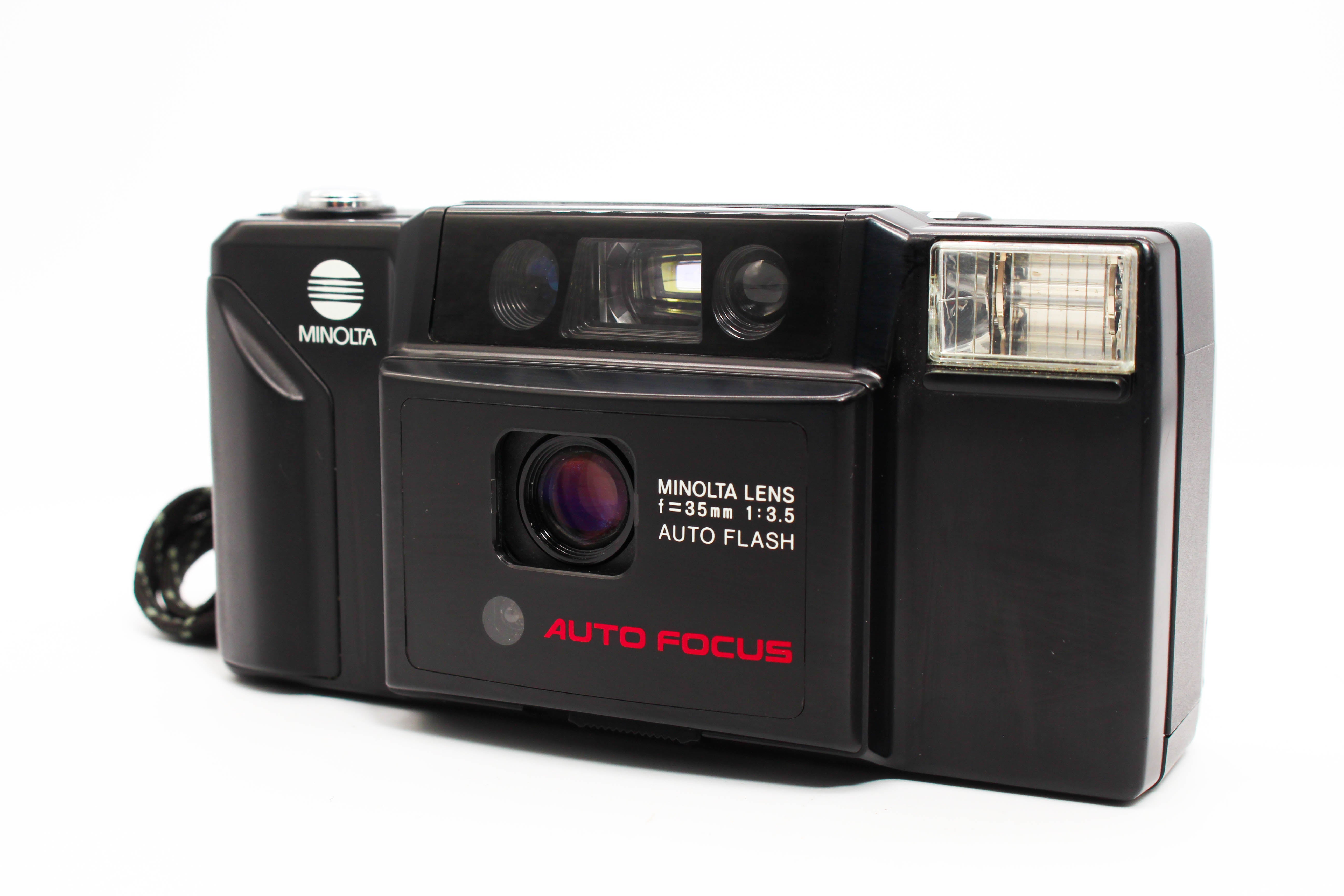 Minolta AF-E 35mm Film Compact Point And Shoot Camera With 35mm F3.5 Lens - Tested Excellent