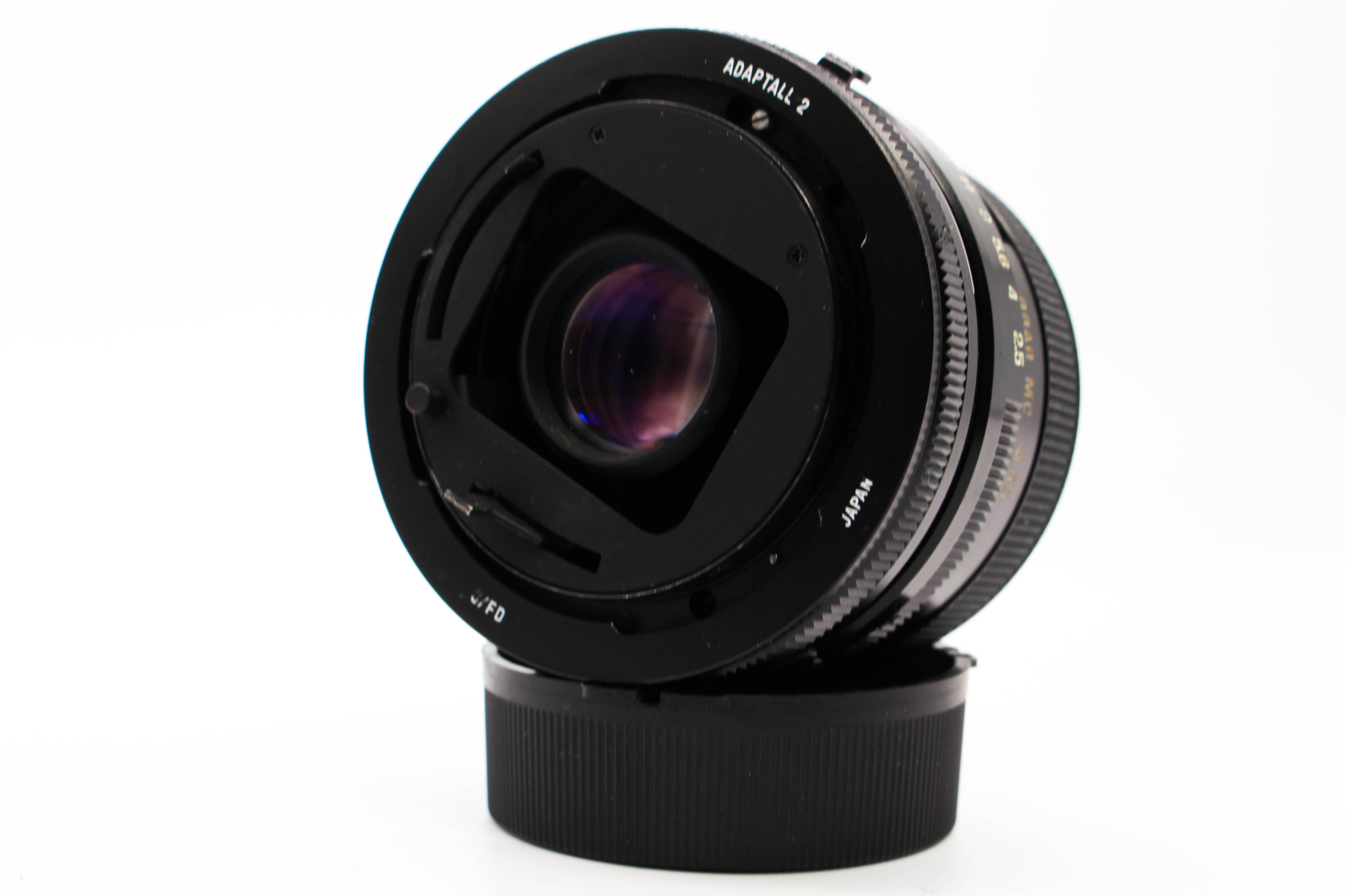 Tamron 28mm f/2.5 Adaptall-2 Lens Canon FD Mount SLR Wide Angle Manual Focus Prime - Tested Bundle Excellent