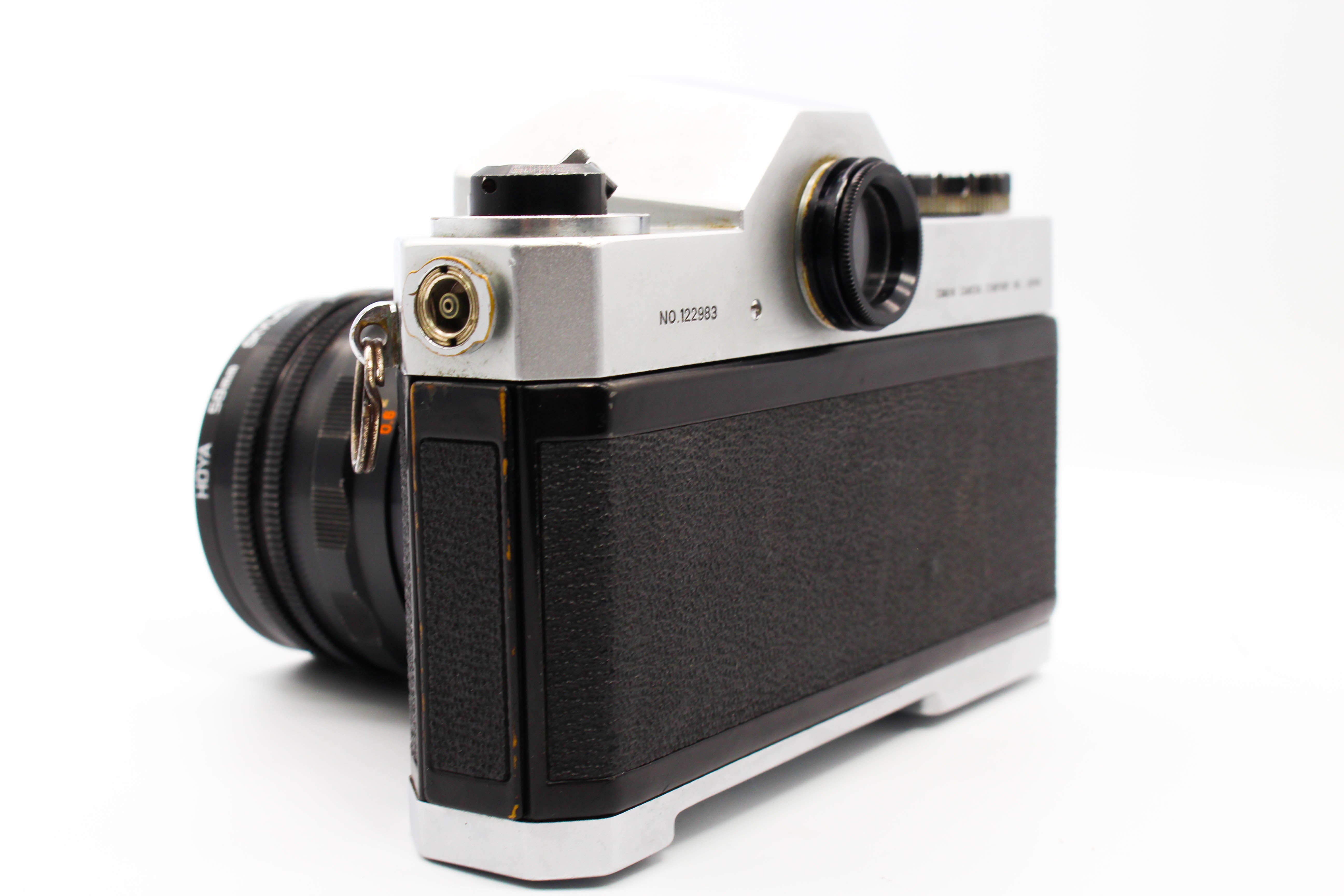 Canon Canonflex RP SLR 35mm Film Photo Camera with 50mm f/1.8 Super-Canomatic R Lens - Tested Bundle Good