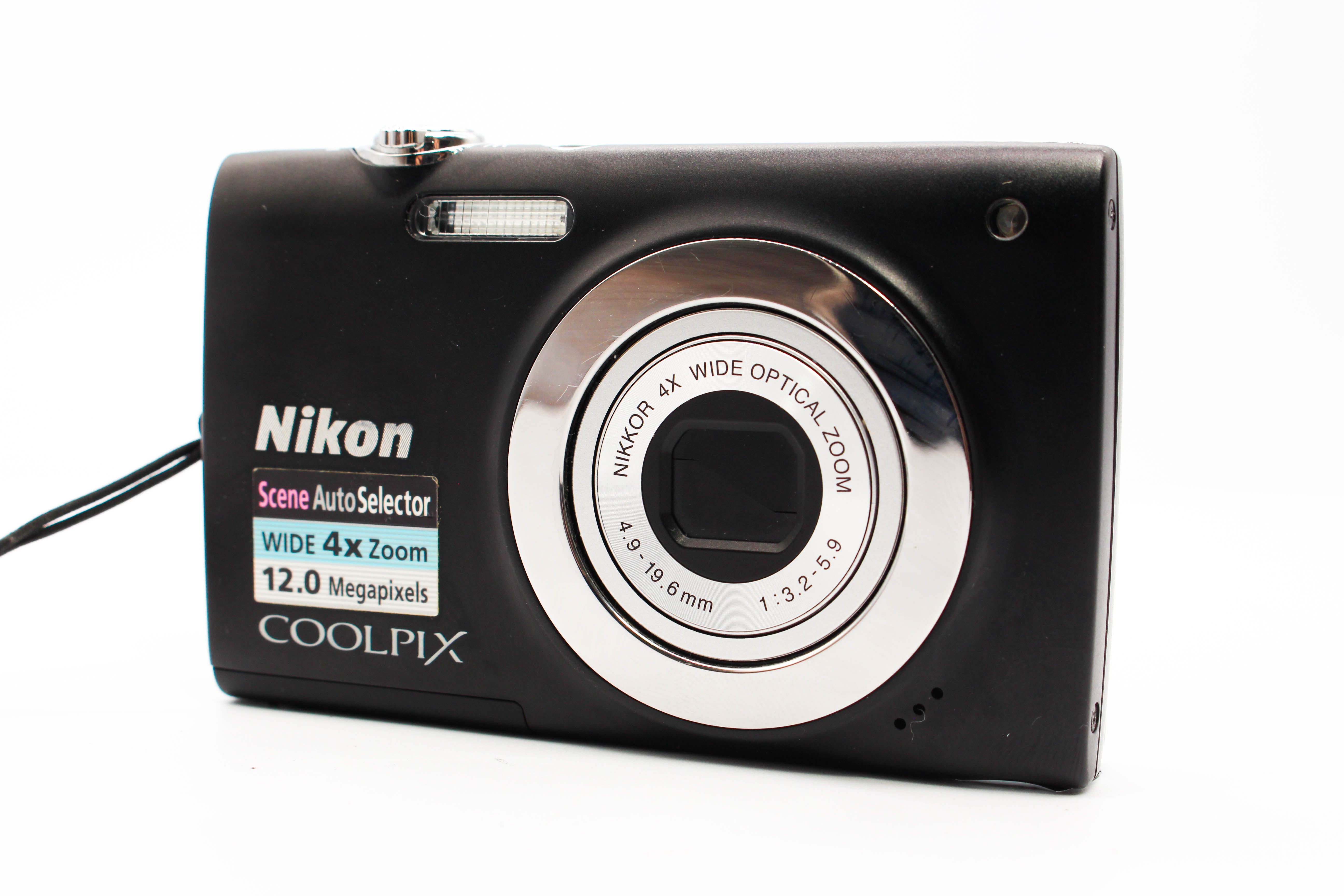 Nikon Coolpix S2500 Digital Retro Photo Digital Camera Digicam (Read) - Tested Partially Working