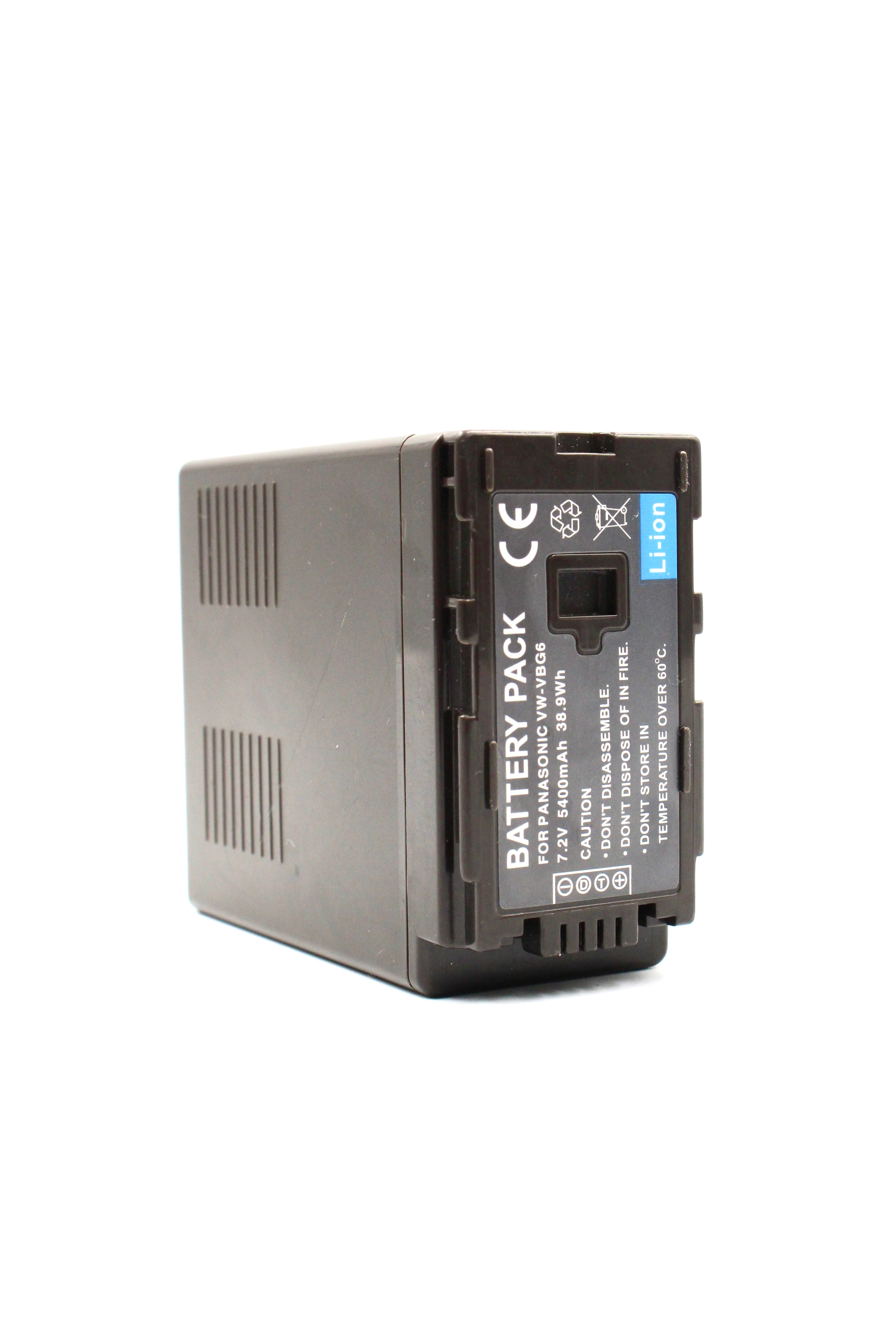 Panasonic Third Party VW-VBG6 Battery Unit For HMC