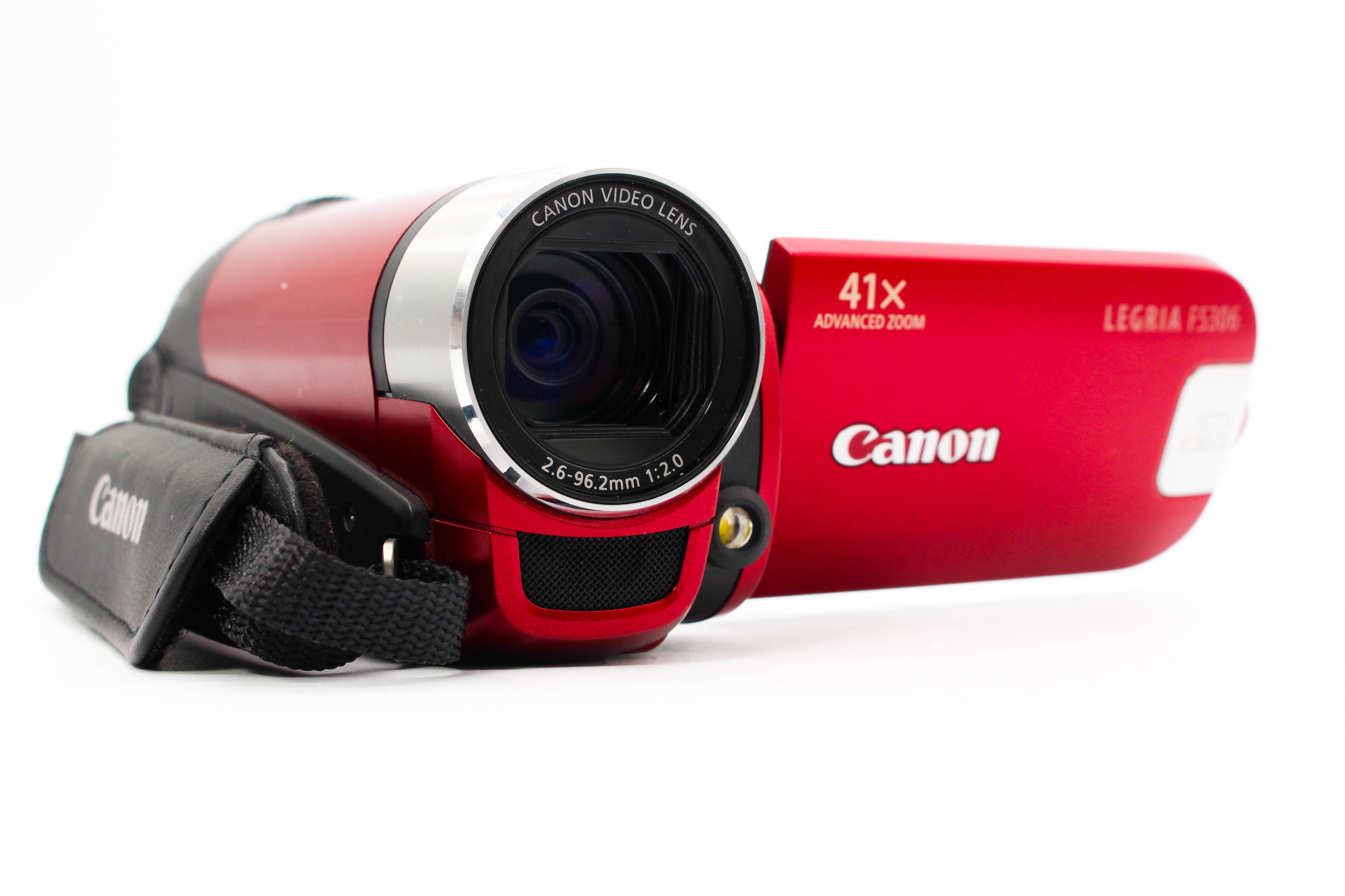 Canon Legria FS306E HD Digital Video Camera Camcorder