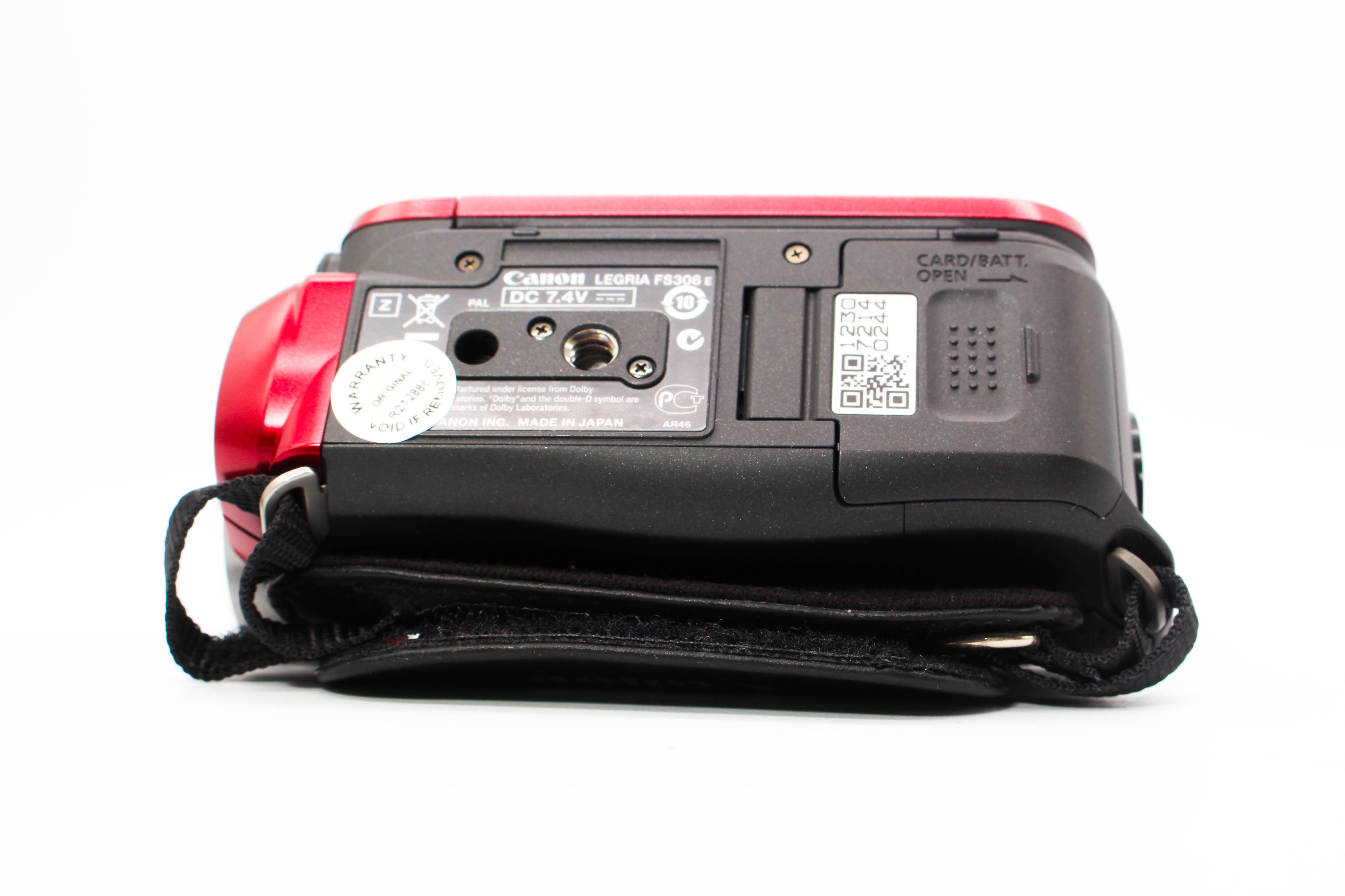 Canon Legria FS306E HD Digital Video Camera Camcorder