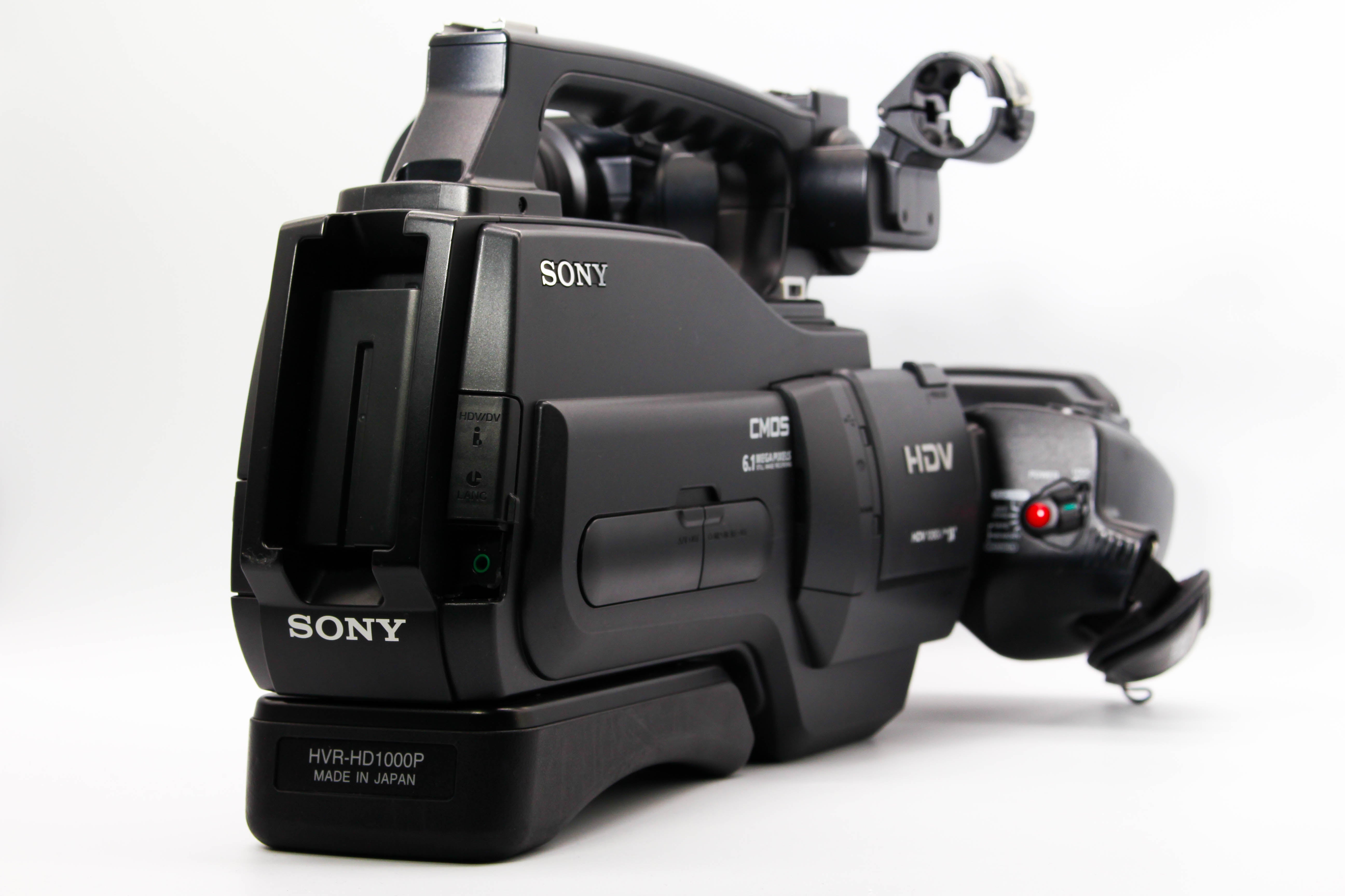 Sony HVR-HD1000P NTSC HDV HD MiniDV Digital Video Camcorder - Tested Bundle Excellent