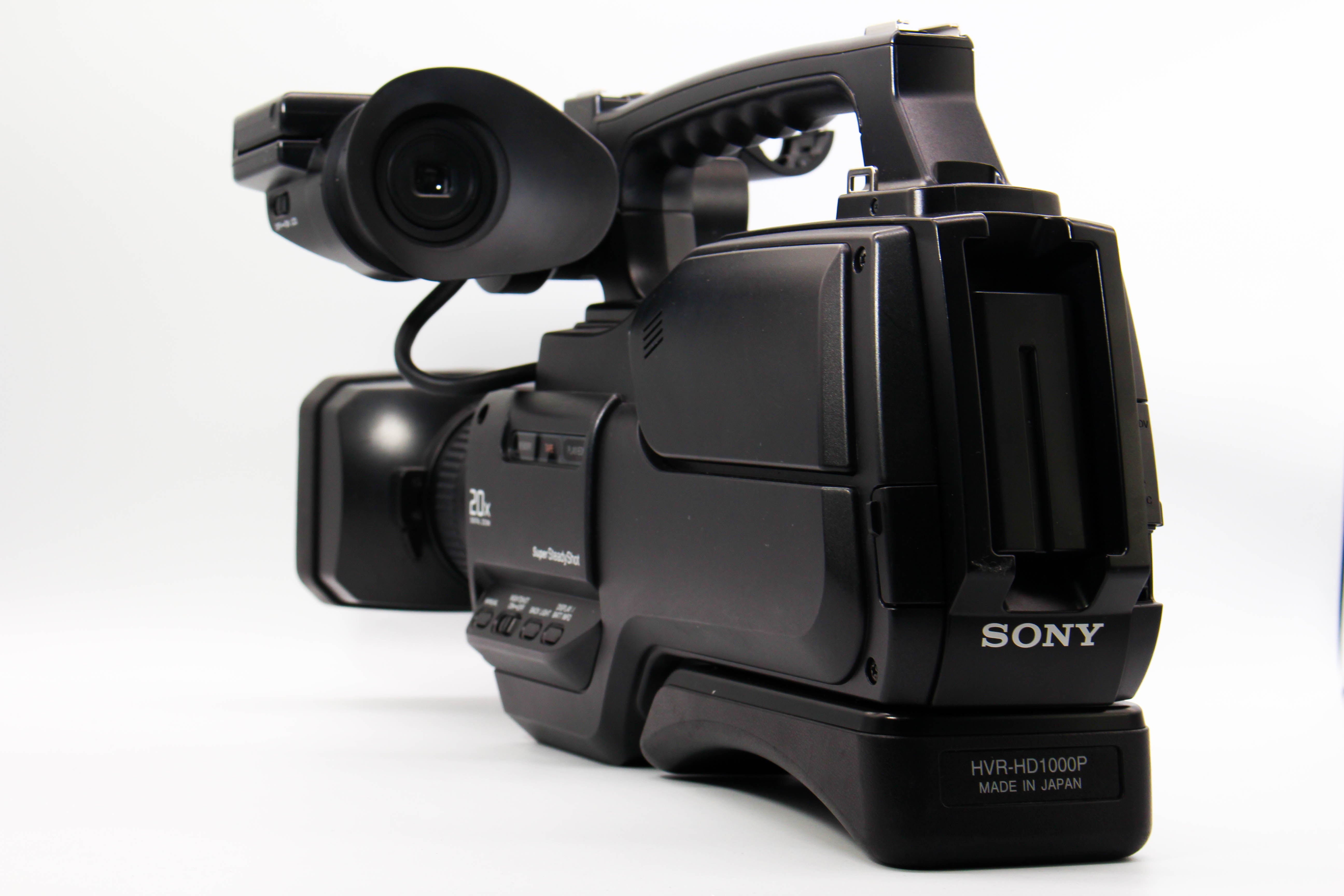 Sony HVR-HD1000P NTSC HDV HD MiniDV Digital Video Camcorder - Tested Bundle Excellent