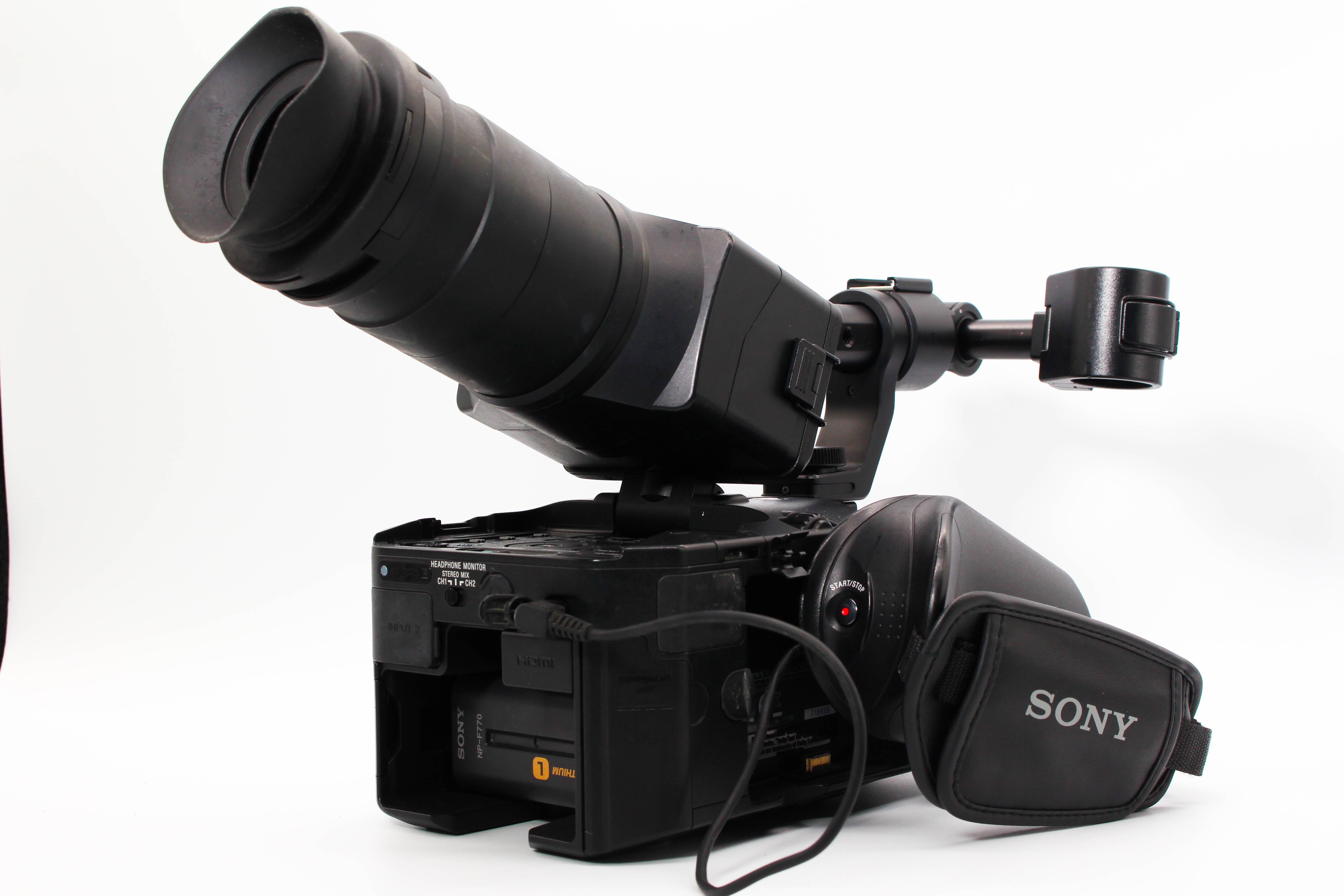 Sony NEX-FS100E 4K Exmor Super 35mm CMOS Sensor Camcorder Camera - Tested Bundle Excellent