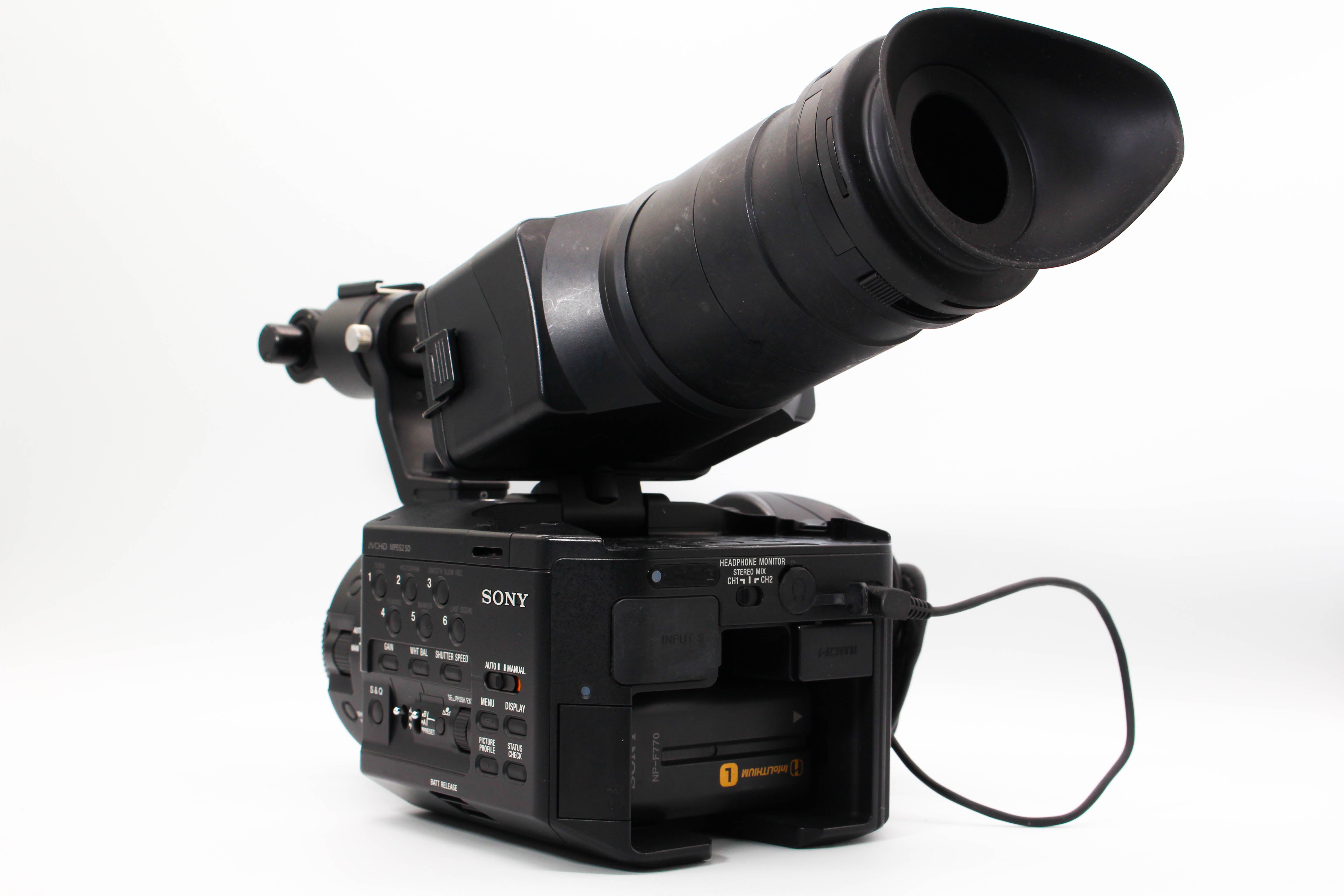 Sony NEX-FS100E 4K Exmor Super 35mm CMOS Sensor Camcorder Camera - Tested Bundle Excellent