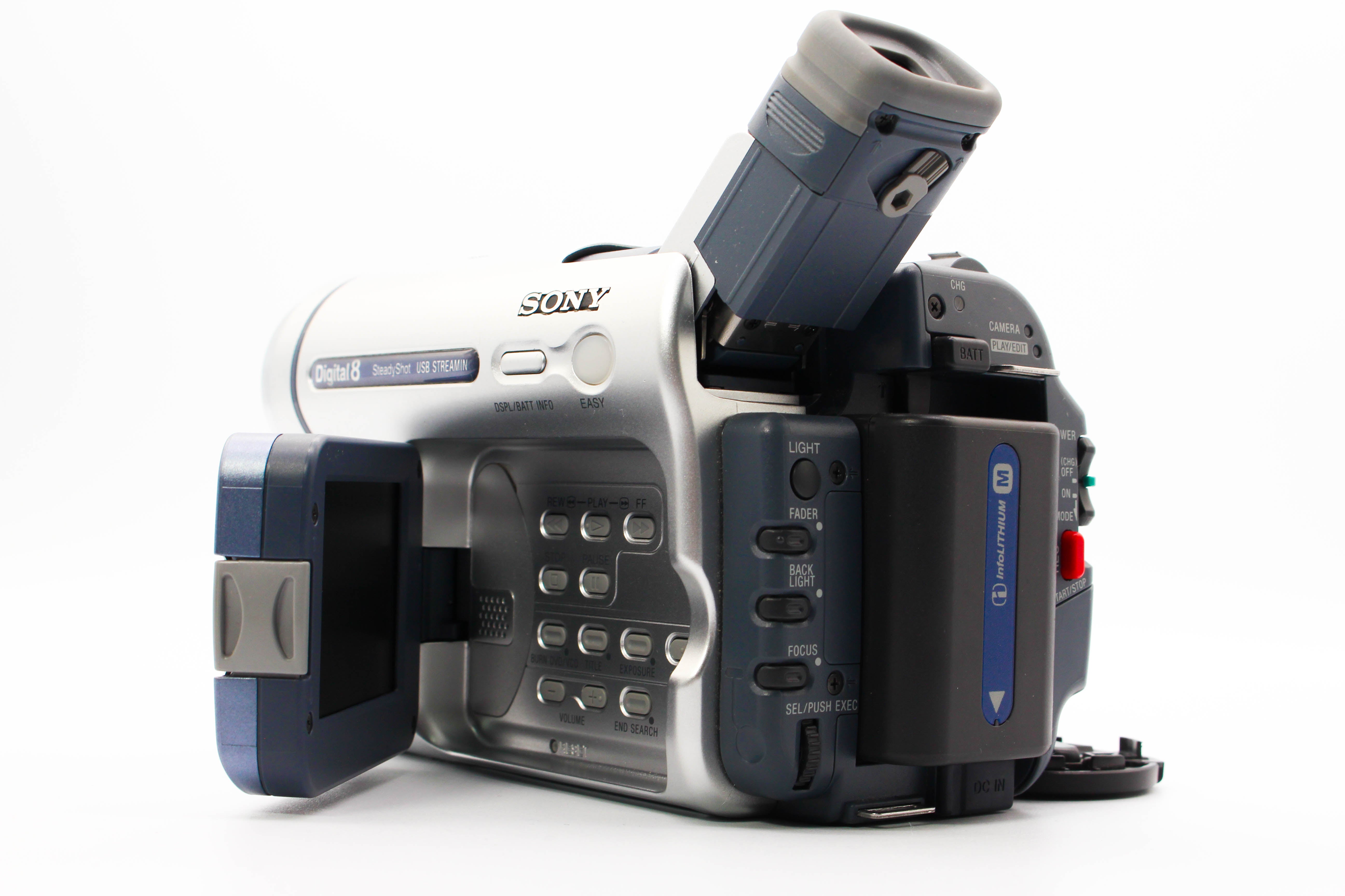 Sony DCR-TRV255E Digital8 Hi8 Video8 Digital Video Handycam Camera Camcorder - Tested Bundle Good