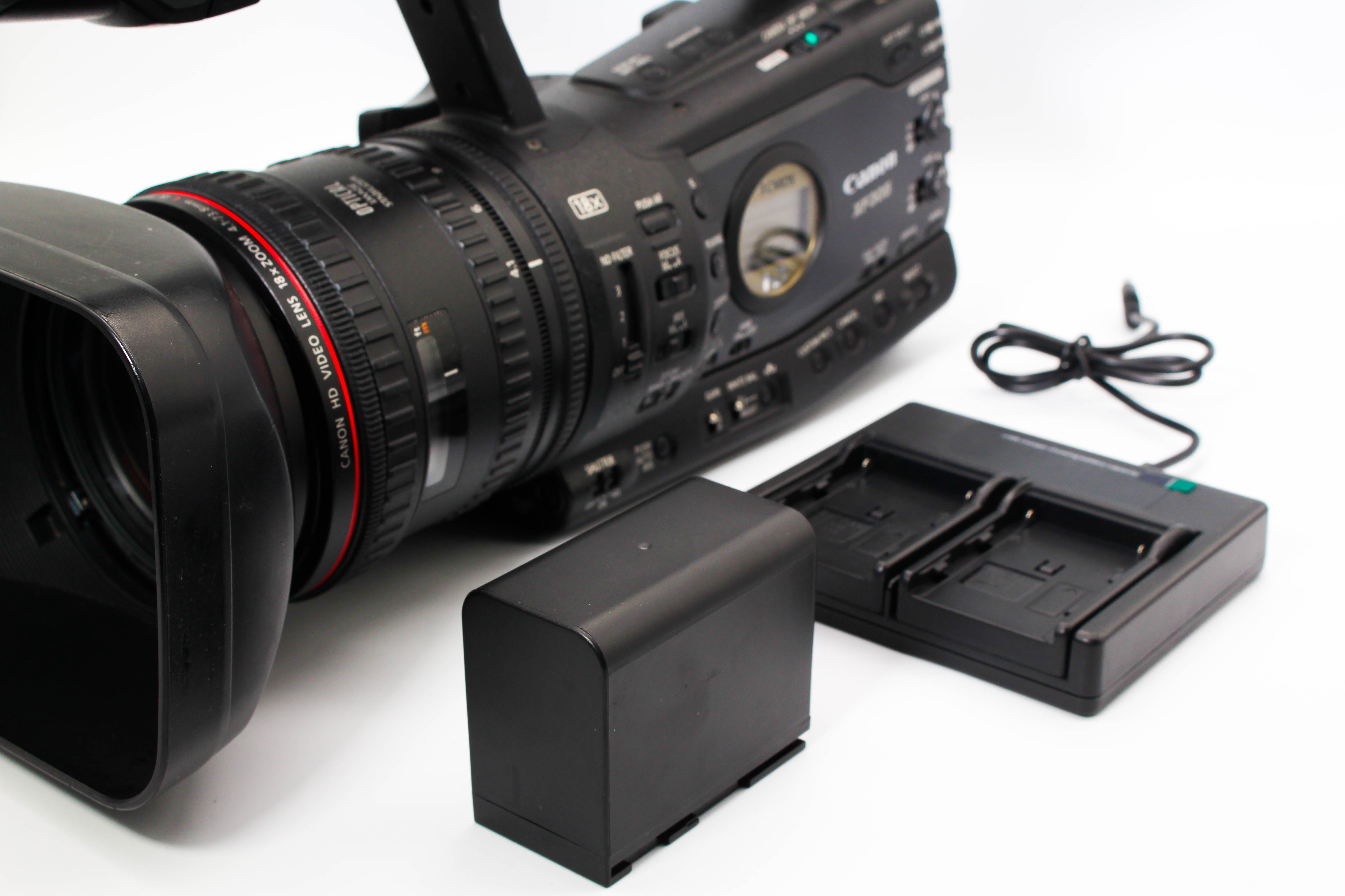 Canon XF305 HD Professional Digital Video Camera Camcorder (Read) - Tested Bundle Good