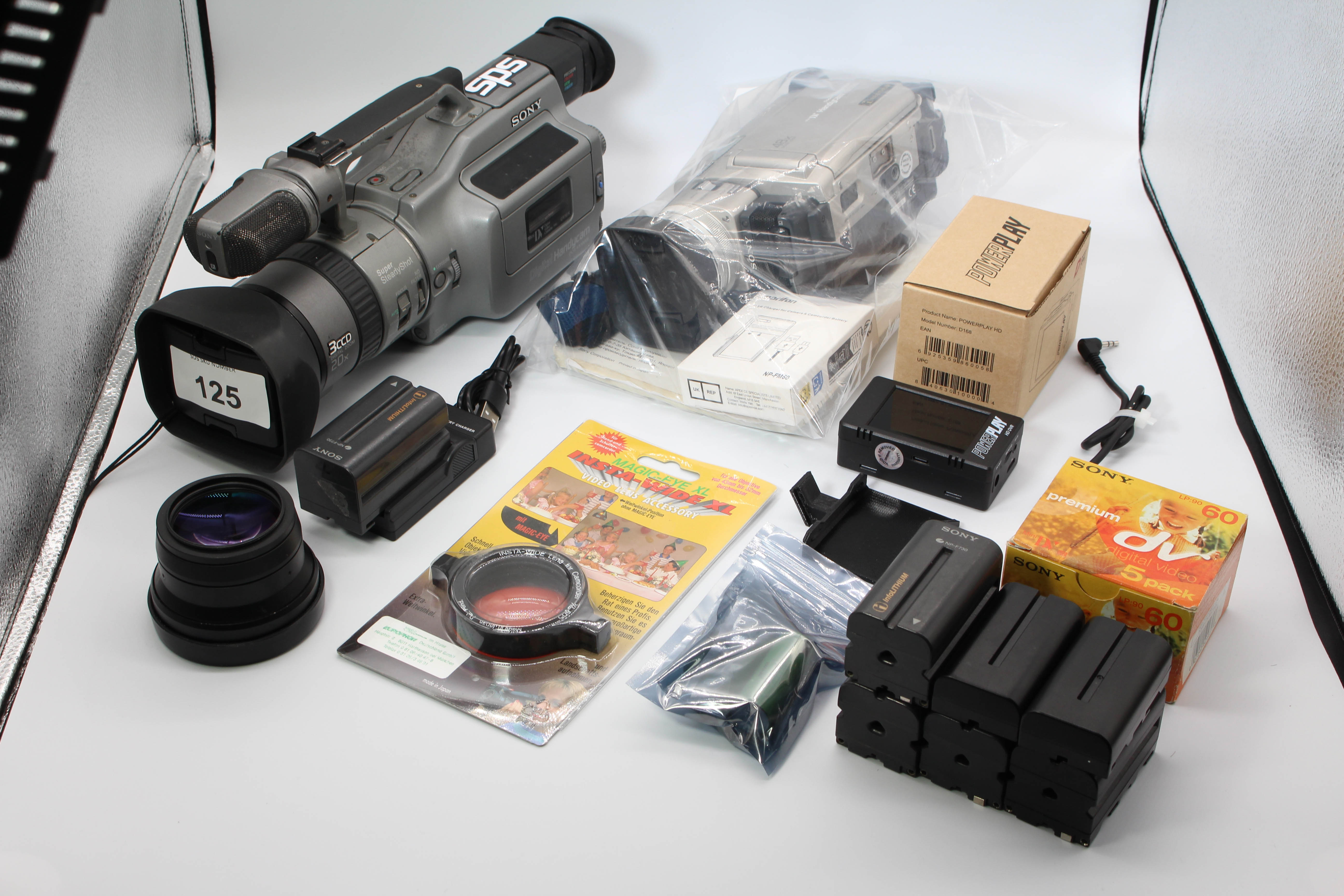JM MiniDV Handycam Bundle