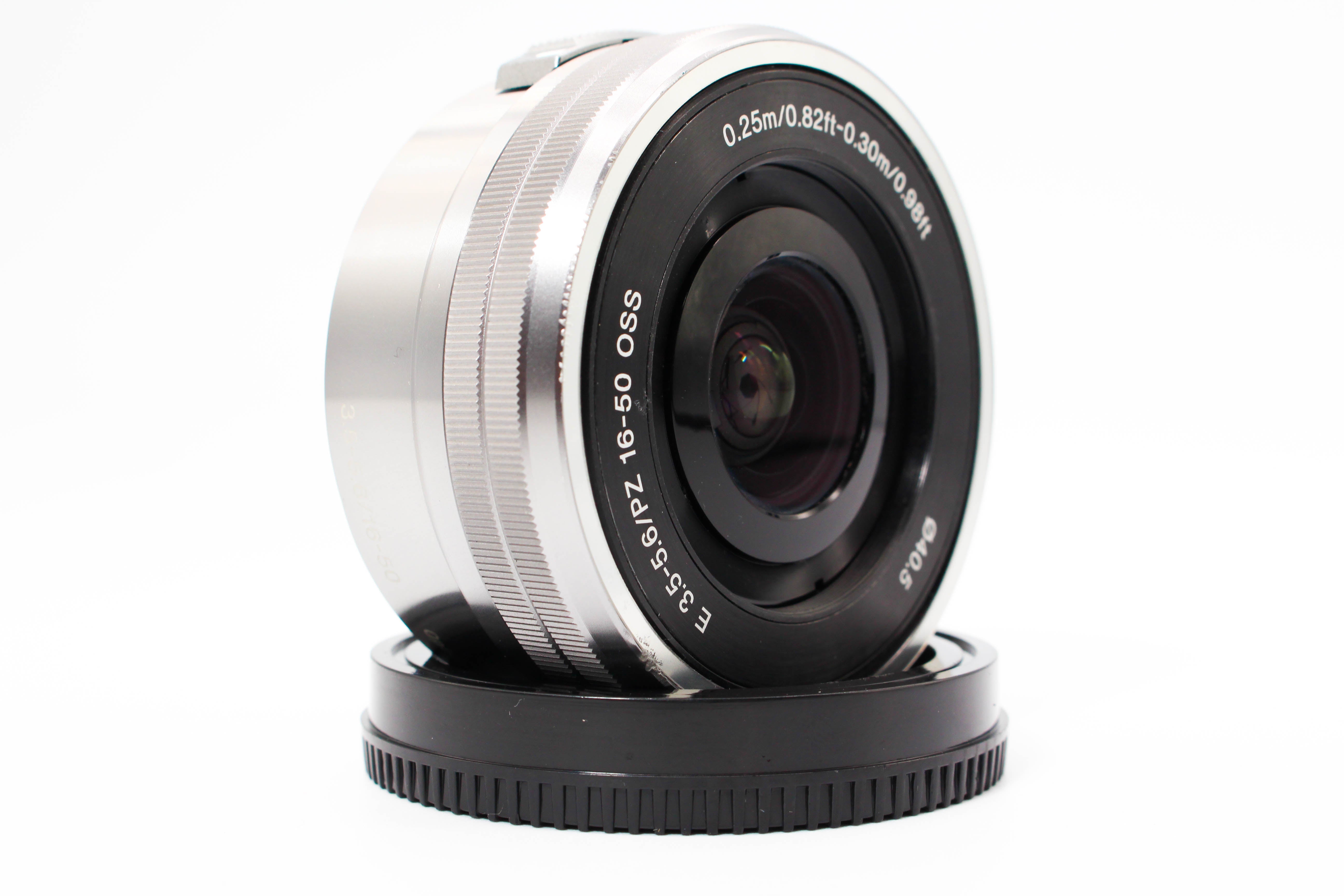 Sony E PZ 16-50mm F3.5-5.6 OSS Lens E Mount Silver - Tested Bundle Excellent