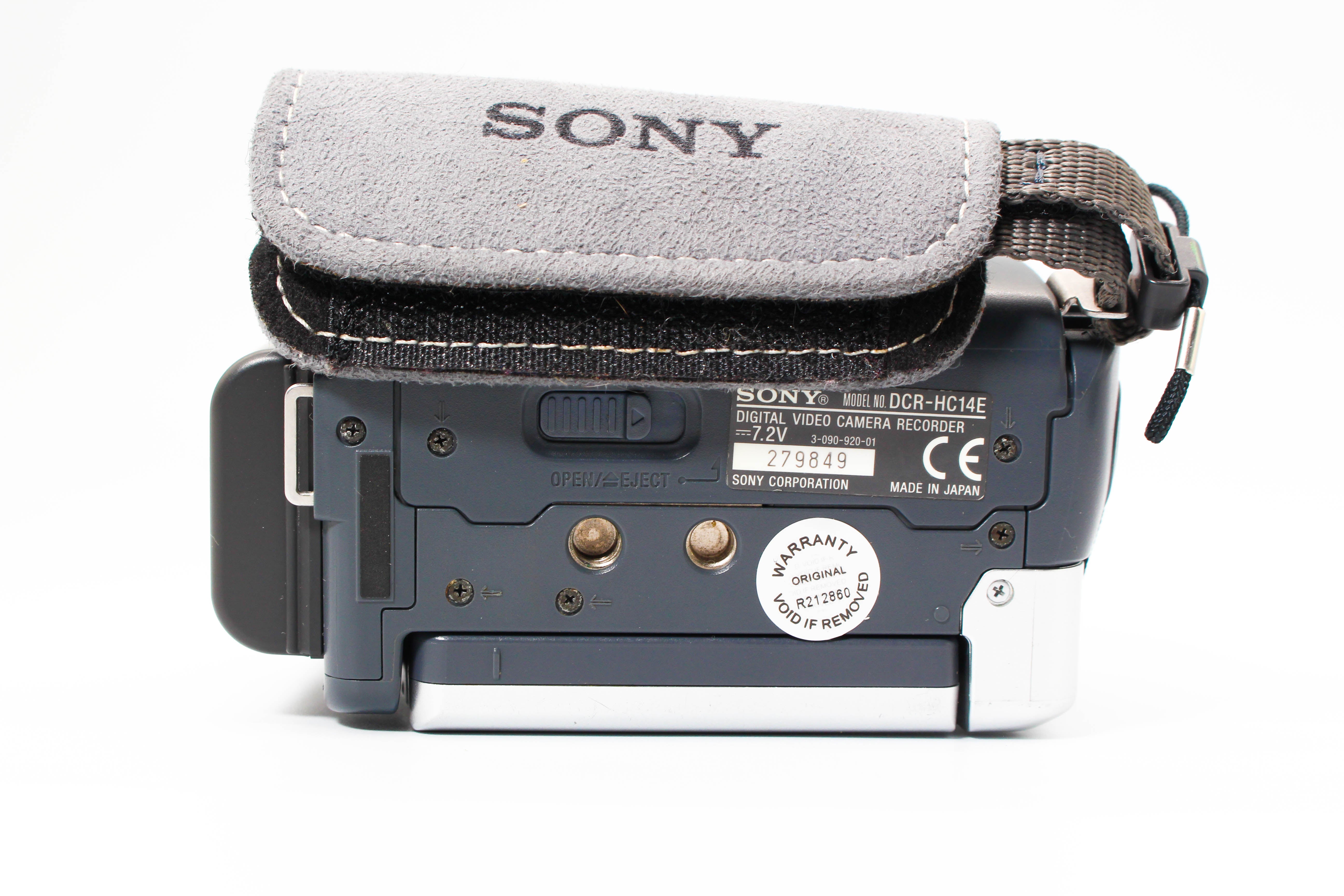 Sony DCR-HC14E MiniDV Handycam Tape Digital Video Camcorder - Tested Bundle Excellent