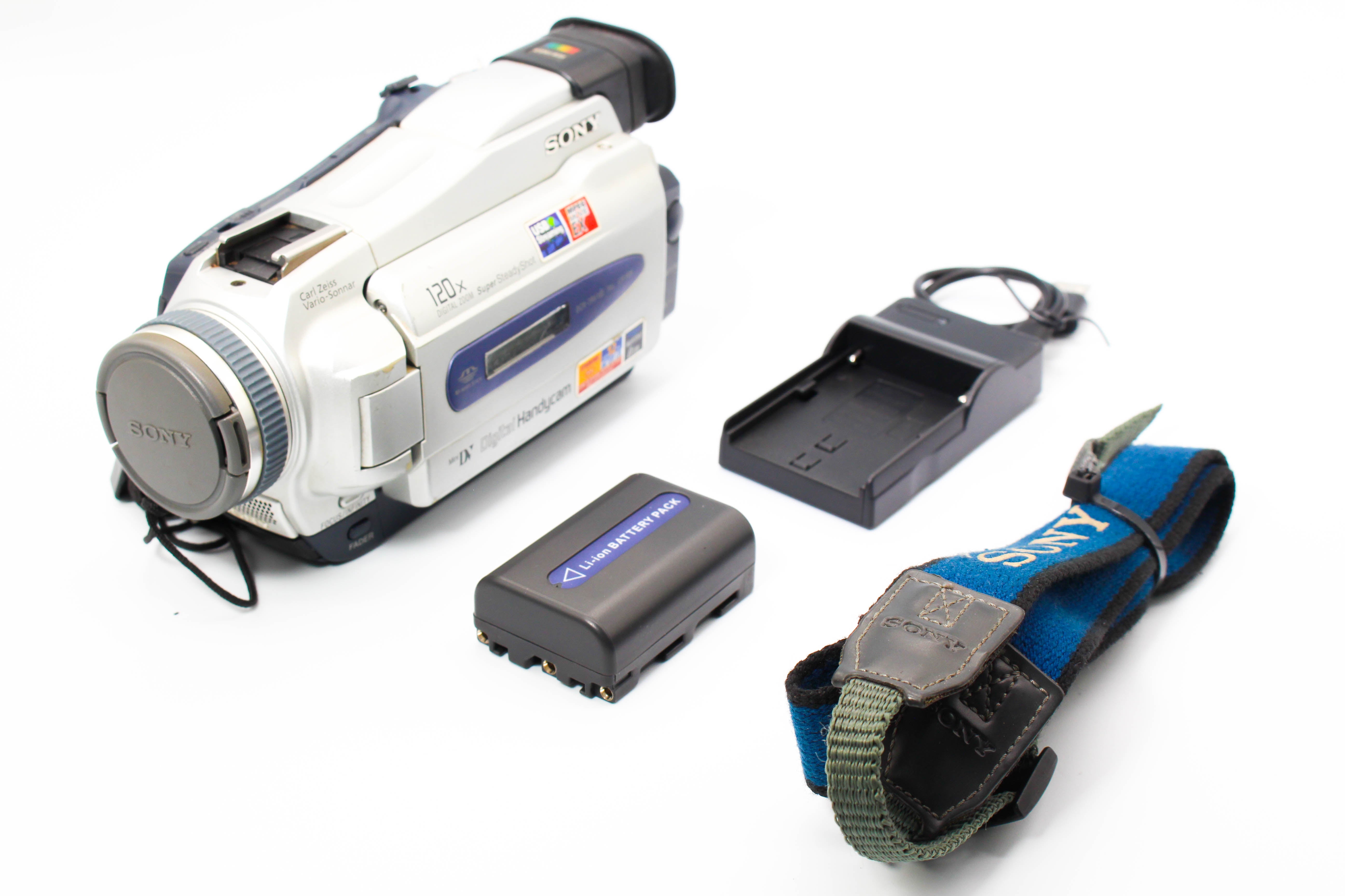 Sony DCR-TRV18E MiniDV Handycam Tape Digital Video Camcorder - Tested Bundle Good