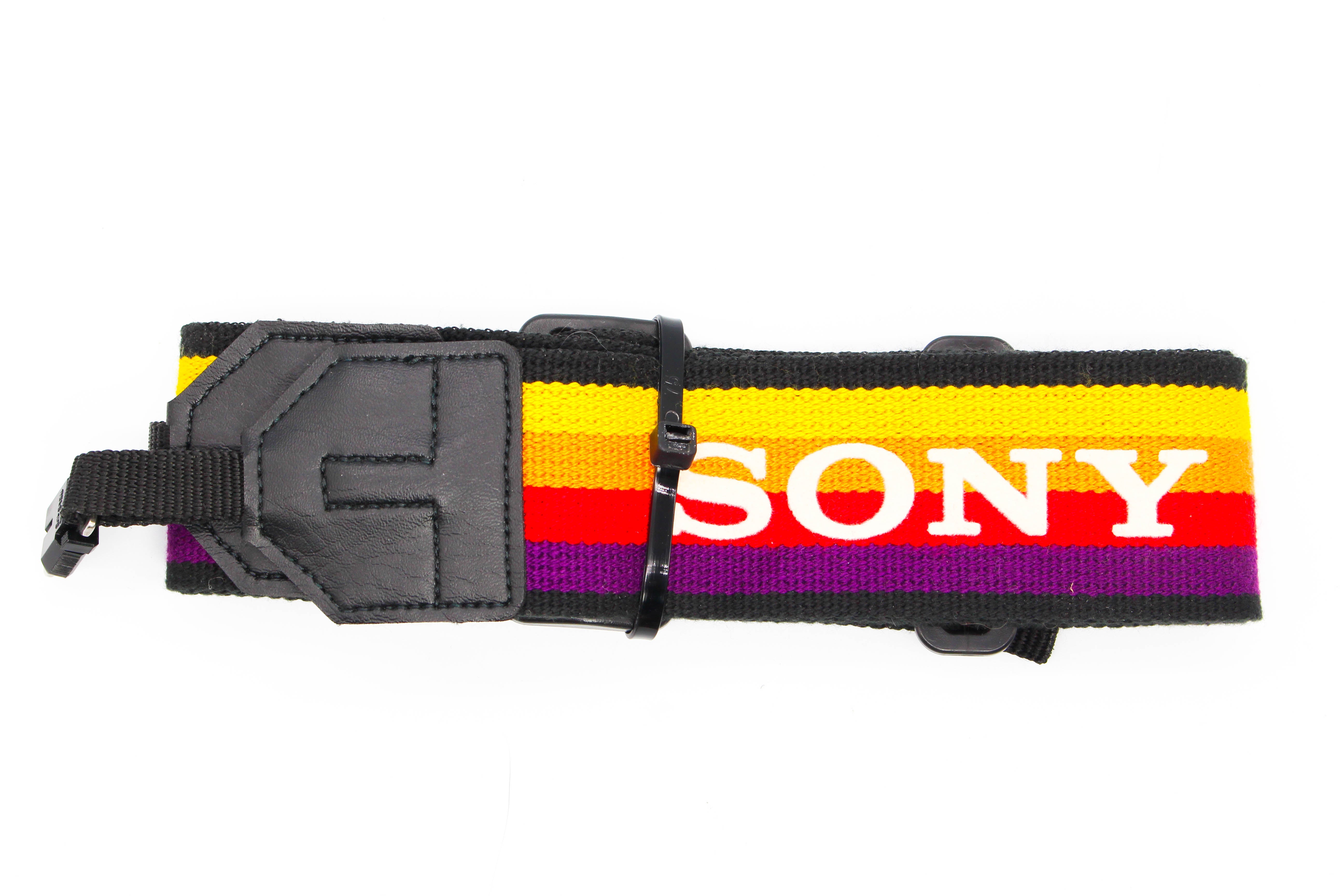 Sony Handycam Replacement Strap Rainbow Colour For BMC-110 Handycam Camcorder - Excellent