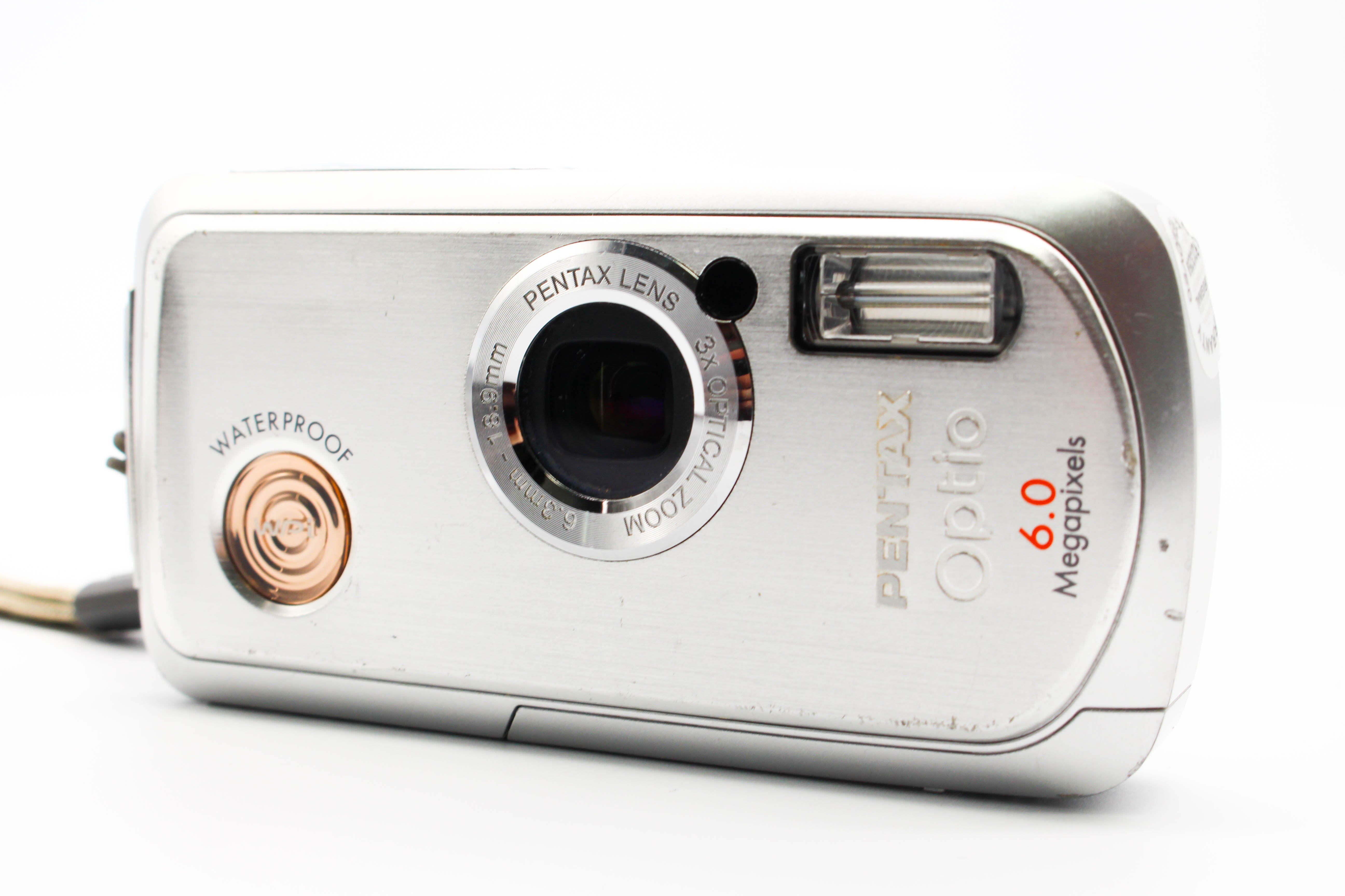 Pentax Optio WPI Waterproof Digital Retro Photo Digital Camera Digicam - Tested Bundle Excellent)