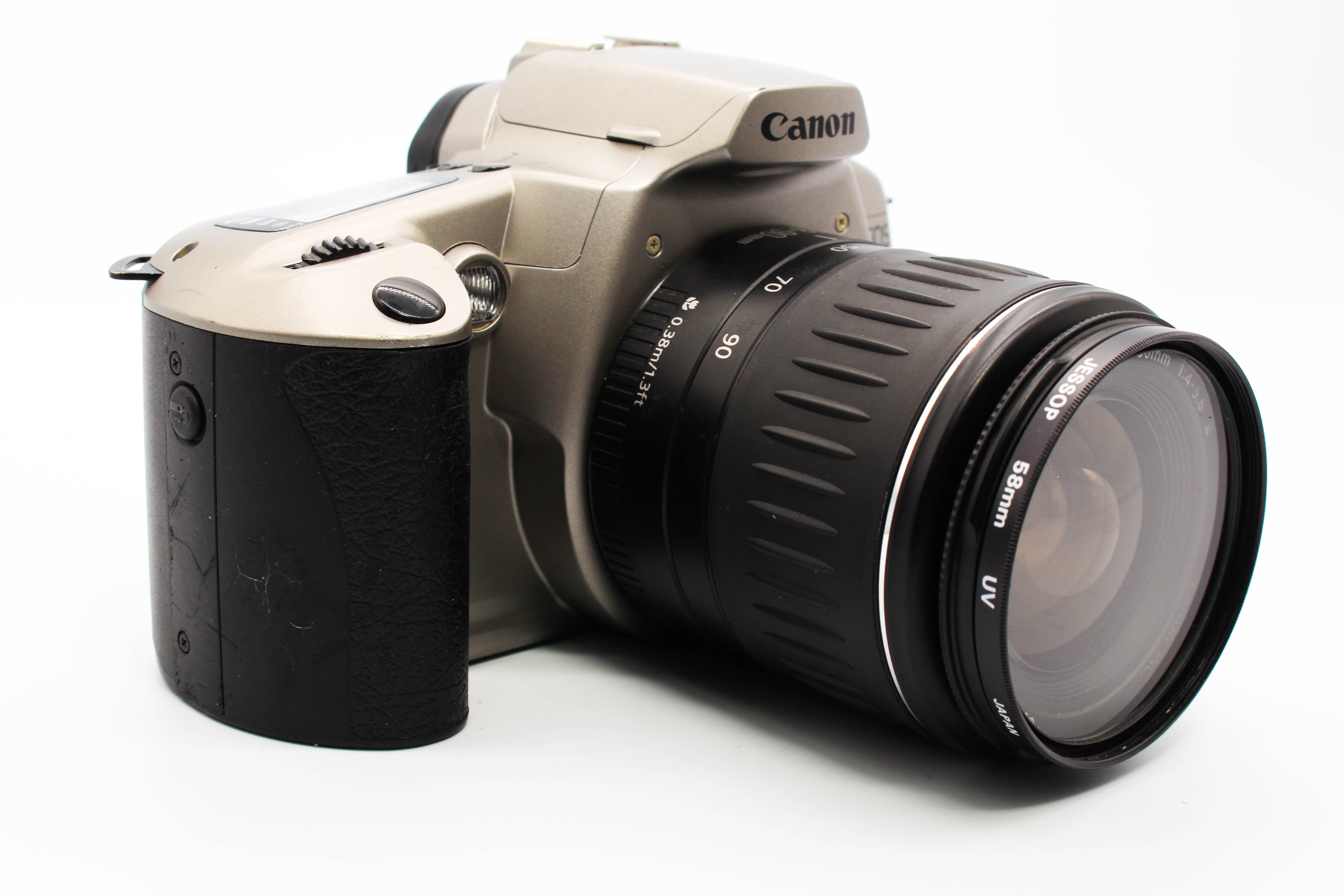 Canon EOS 3000N SLR 35mm Film Camera With EF 28-90mm f/4-5.6 Lens - Tested Bundle Excellent