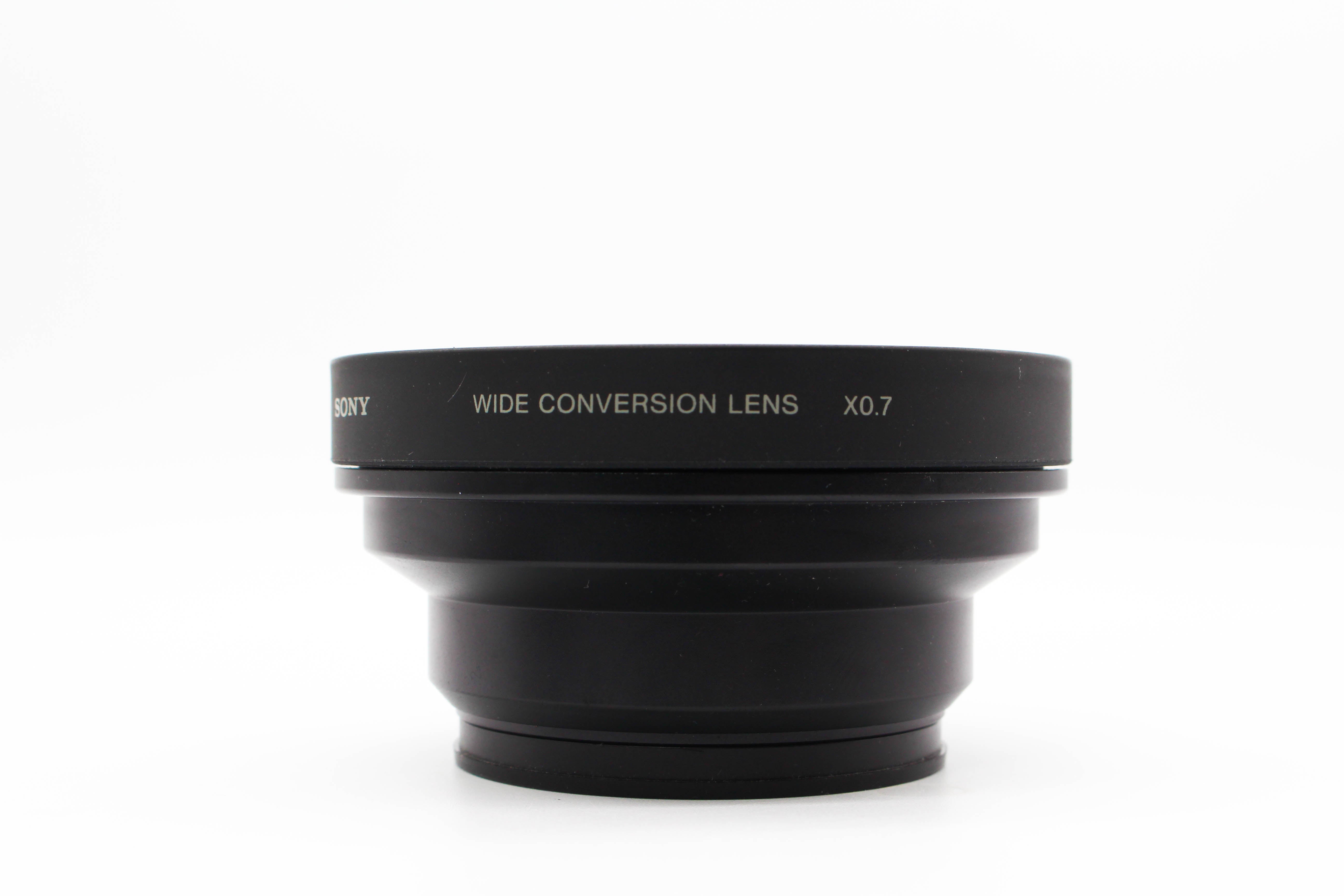 Sony VCL-HG0758 Wide Lens 0.7x 58mm For Camera Camcorder - Tested Bundle Excellent