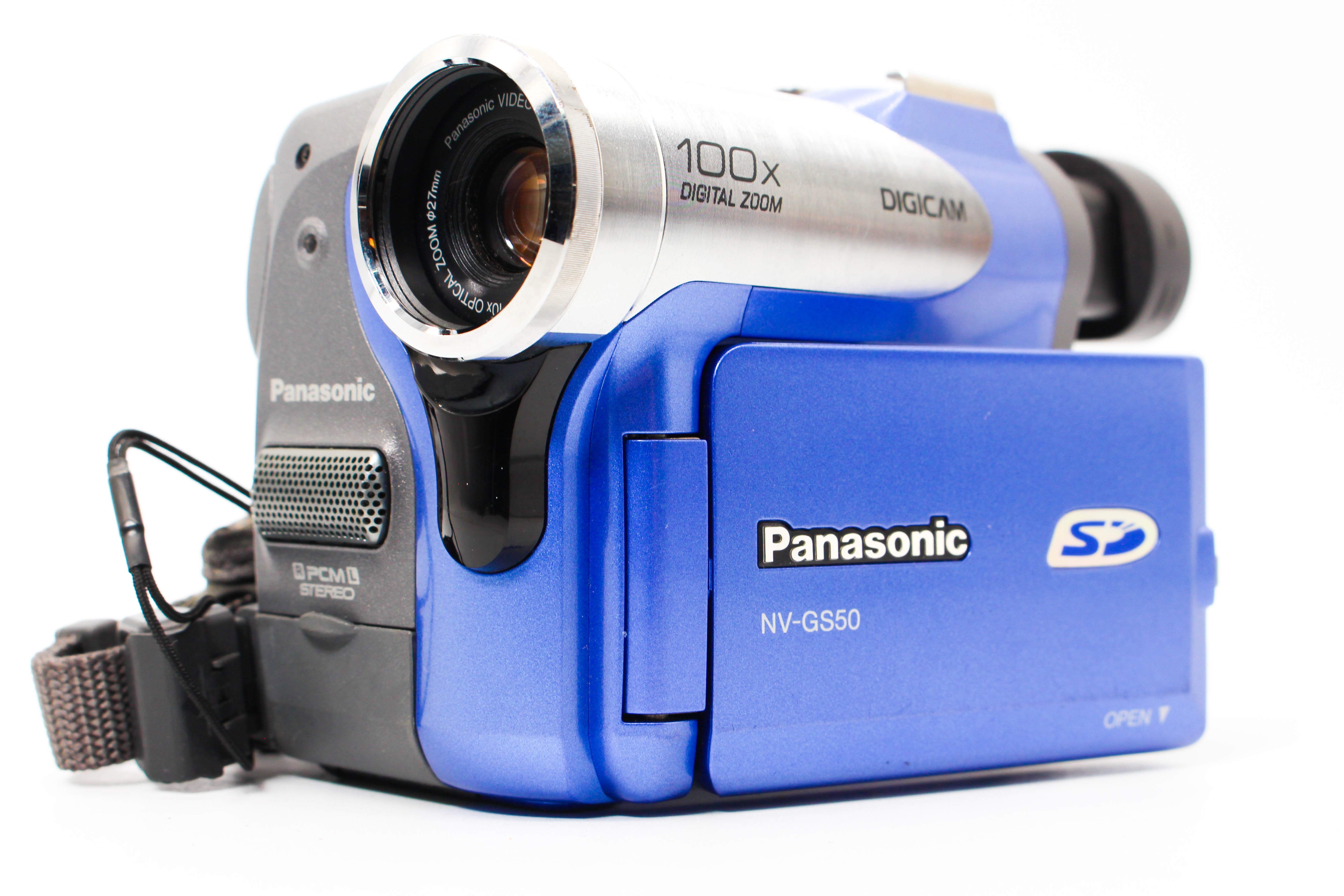 Panasonic NV-GS50 NTSC MiniDV Digital Video Camera Camcorder - Tested Bundle