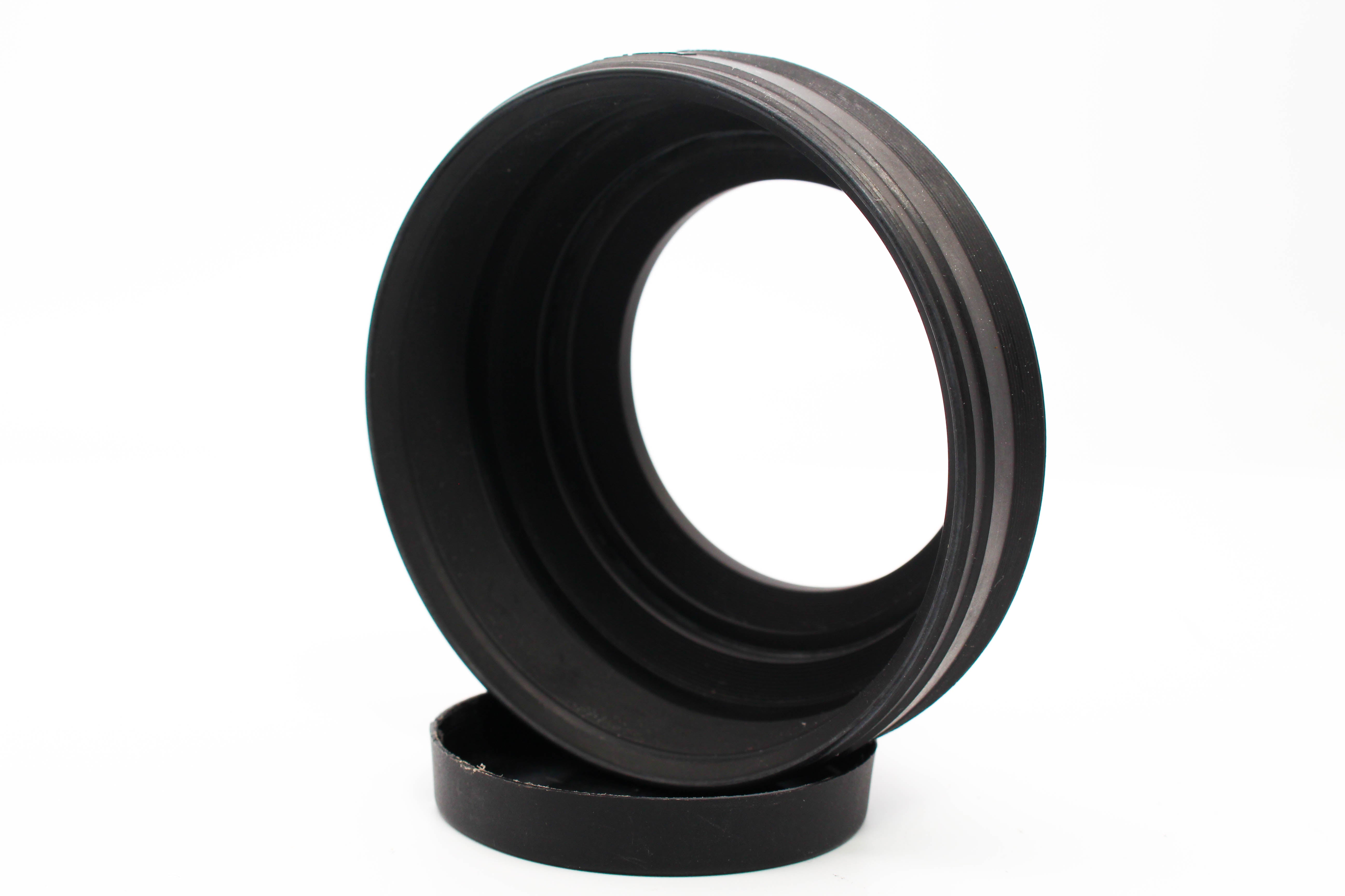 Hoya 62mm Multi Lens Collapsible Rubber Lens Hood Filter Thread Fitting - Tested Excellent