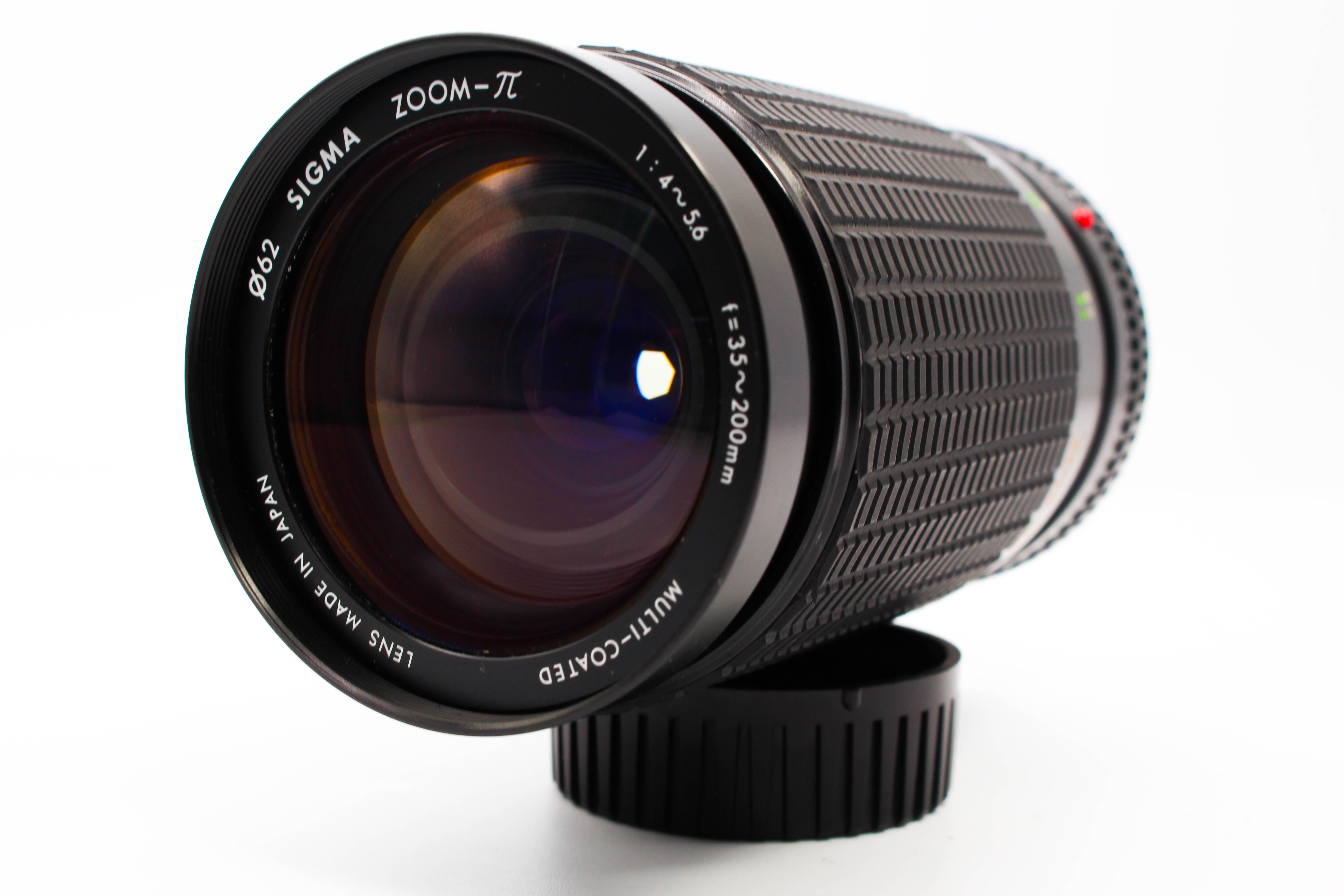 Sigma 35-200m f/4-5.6 MD Mount Vintage Zoom Lens - Tested Excellent