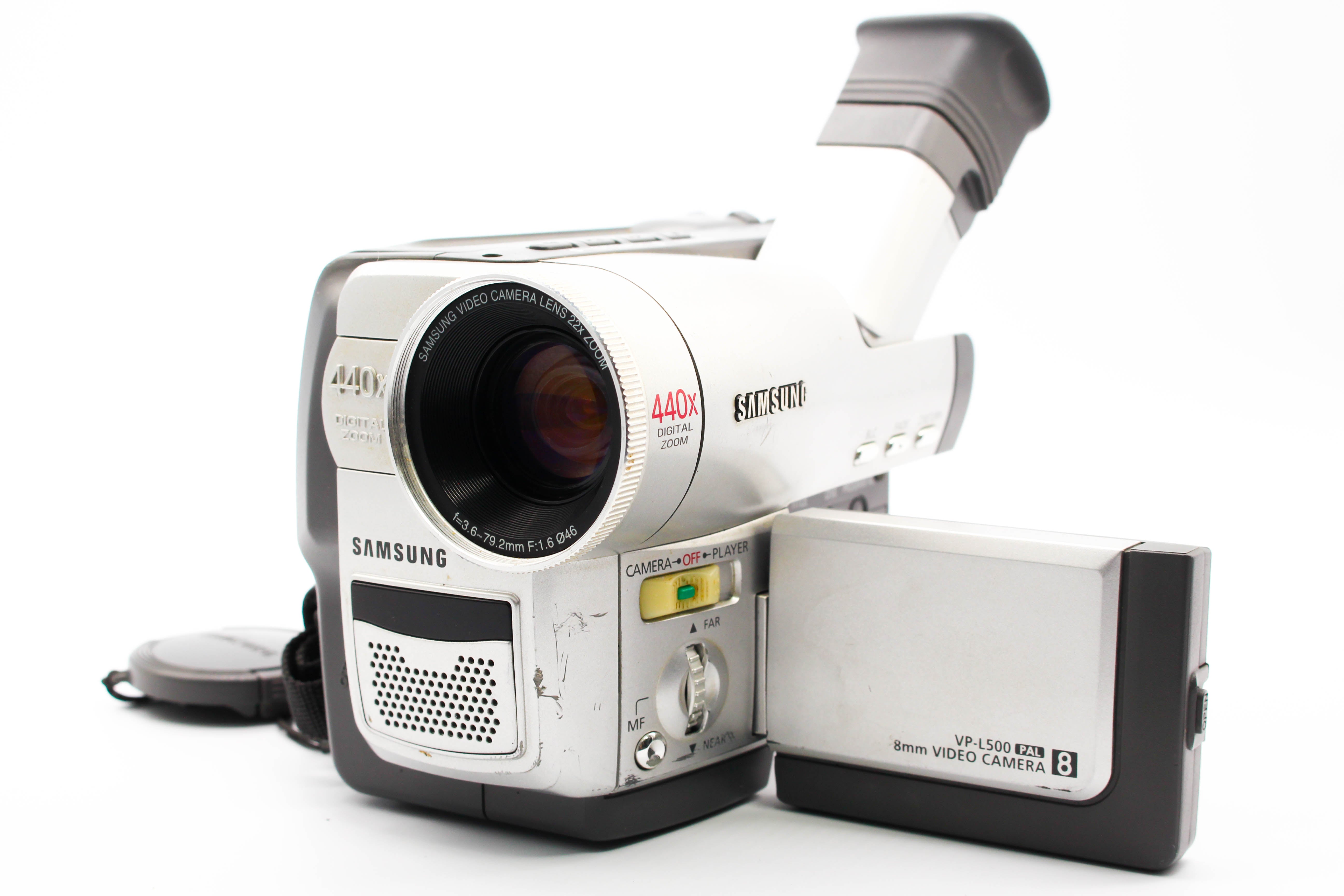 Samsung VP-L500 Video8 8mm Handycam Camcorder Camera - Tested Bundle Excellent