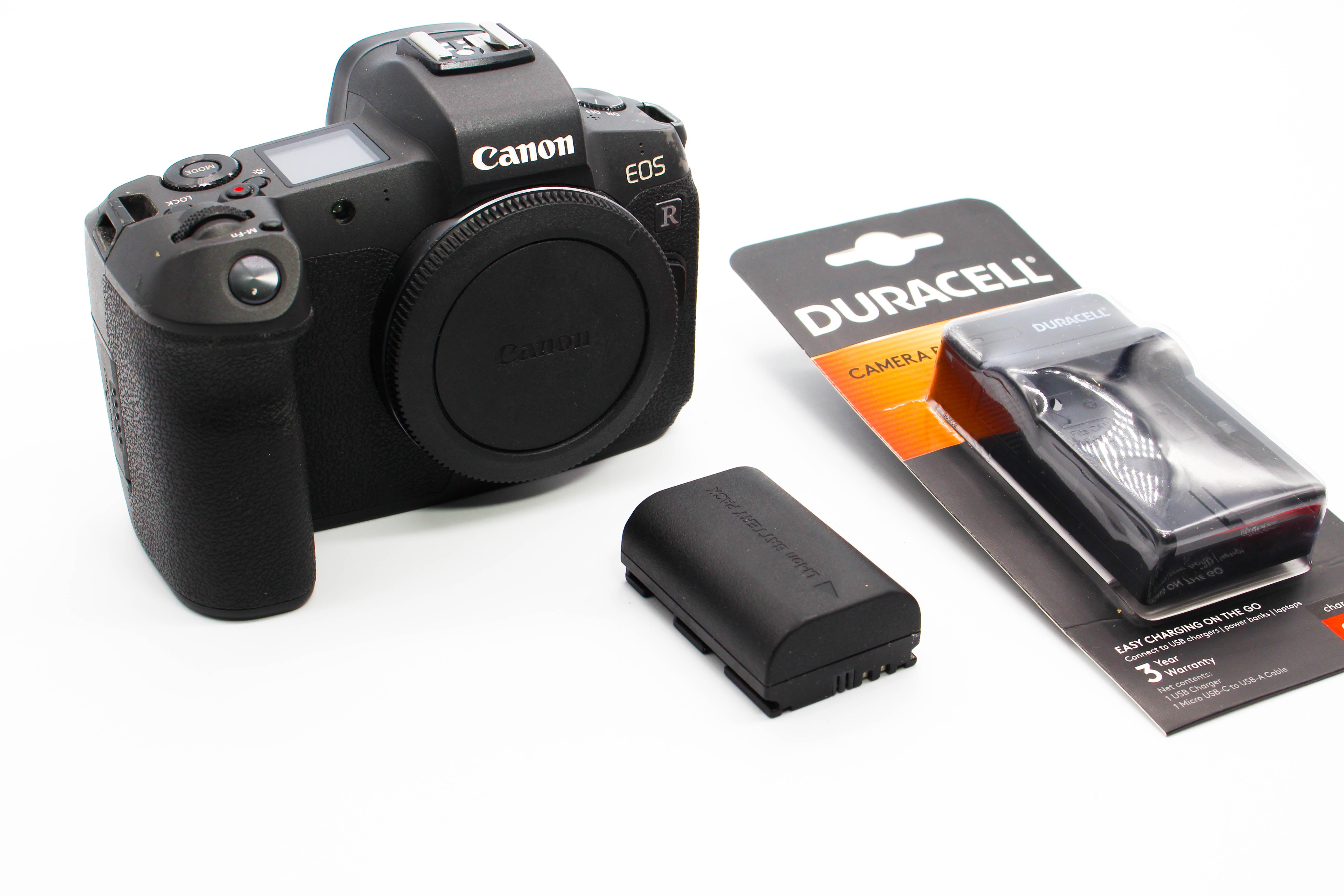 Canon EOS R RF Mount Mirrorless Photography Camera - Tested Bundle Good