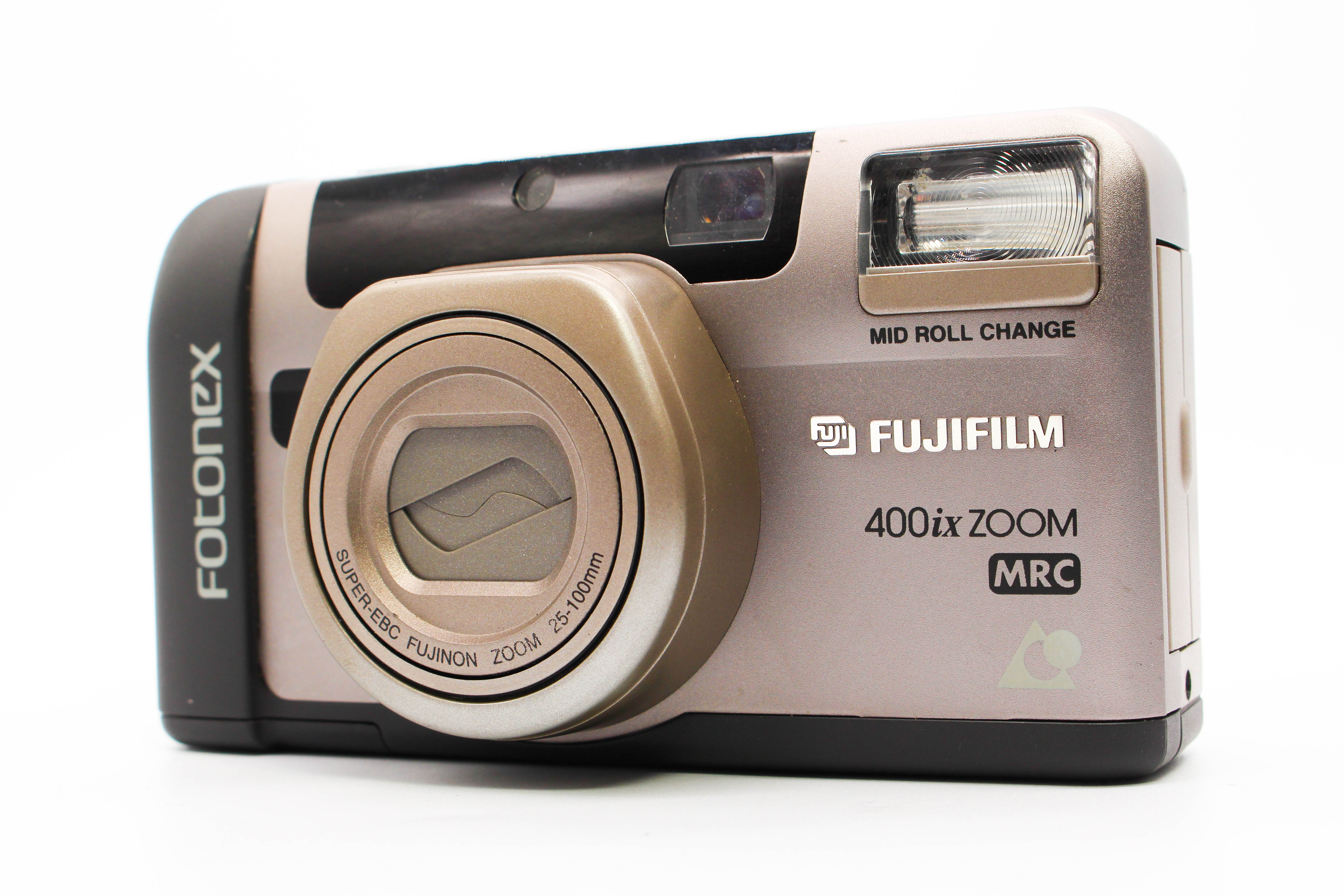 FujiFilm Fotonex 400ix Zoom MRC APS Point and Shoot 35mm Compact Film Camera - Tested Bundle