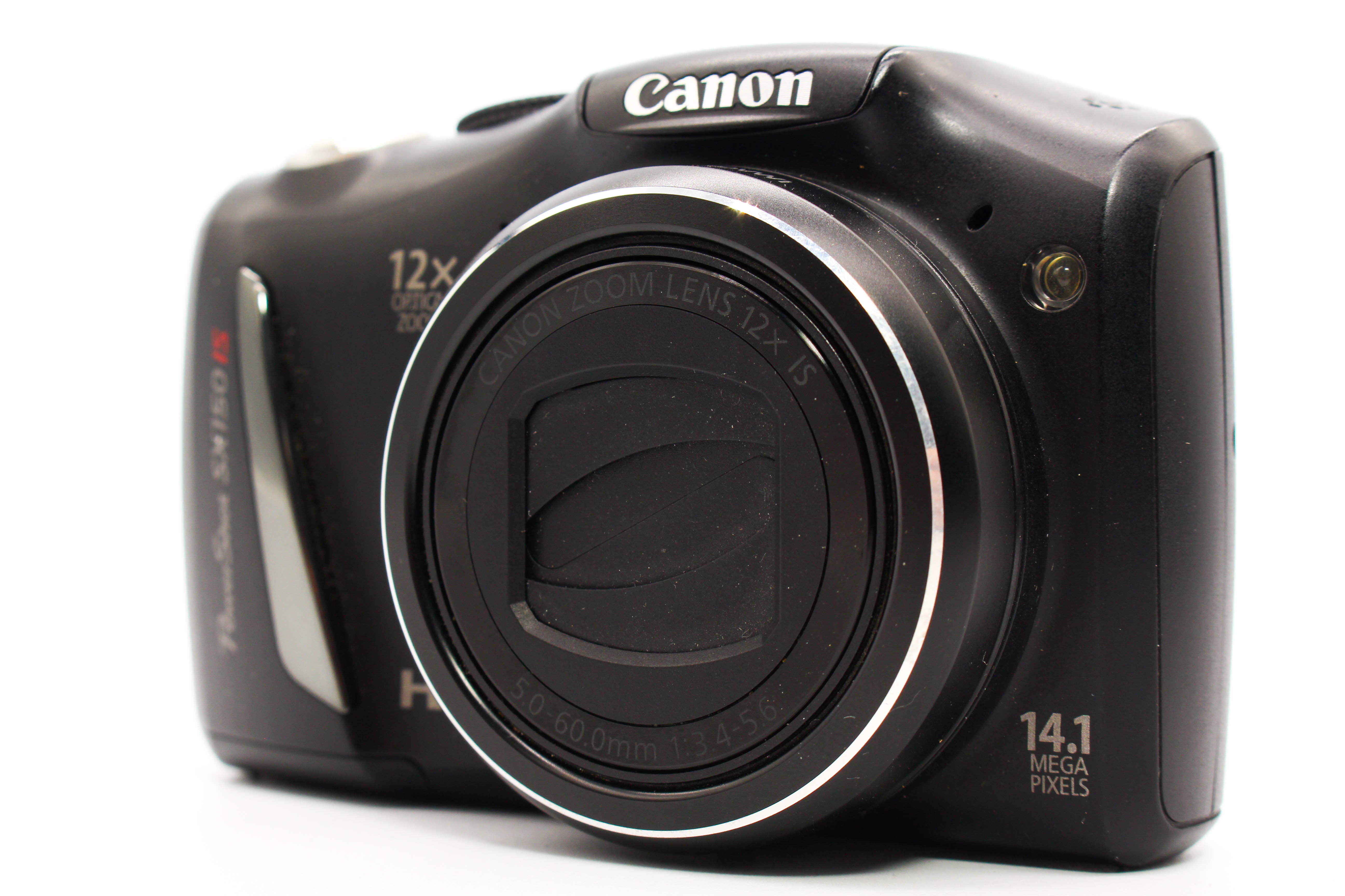 Canon Powershot SX150 IS Retro Digital Camera Digicam - Tested Bundle Excellent