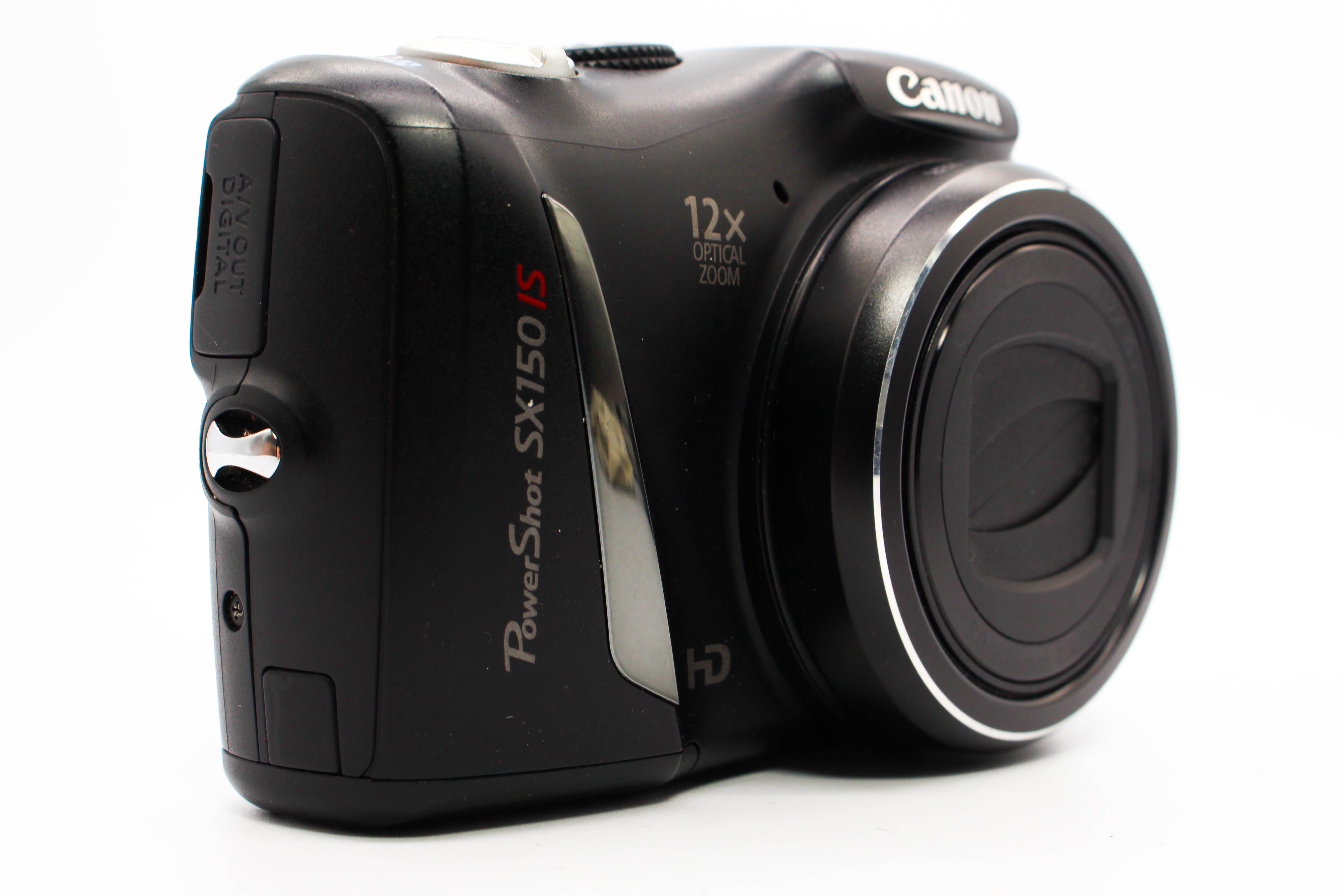 Canon Powershot SX150 IS Retro Digital Camera Digicam - Tested Bundle Excellent