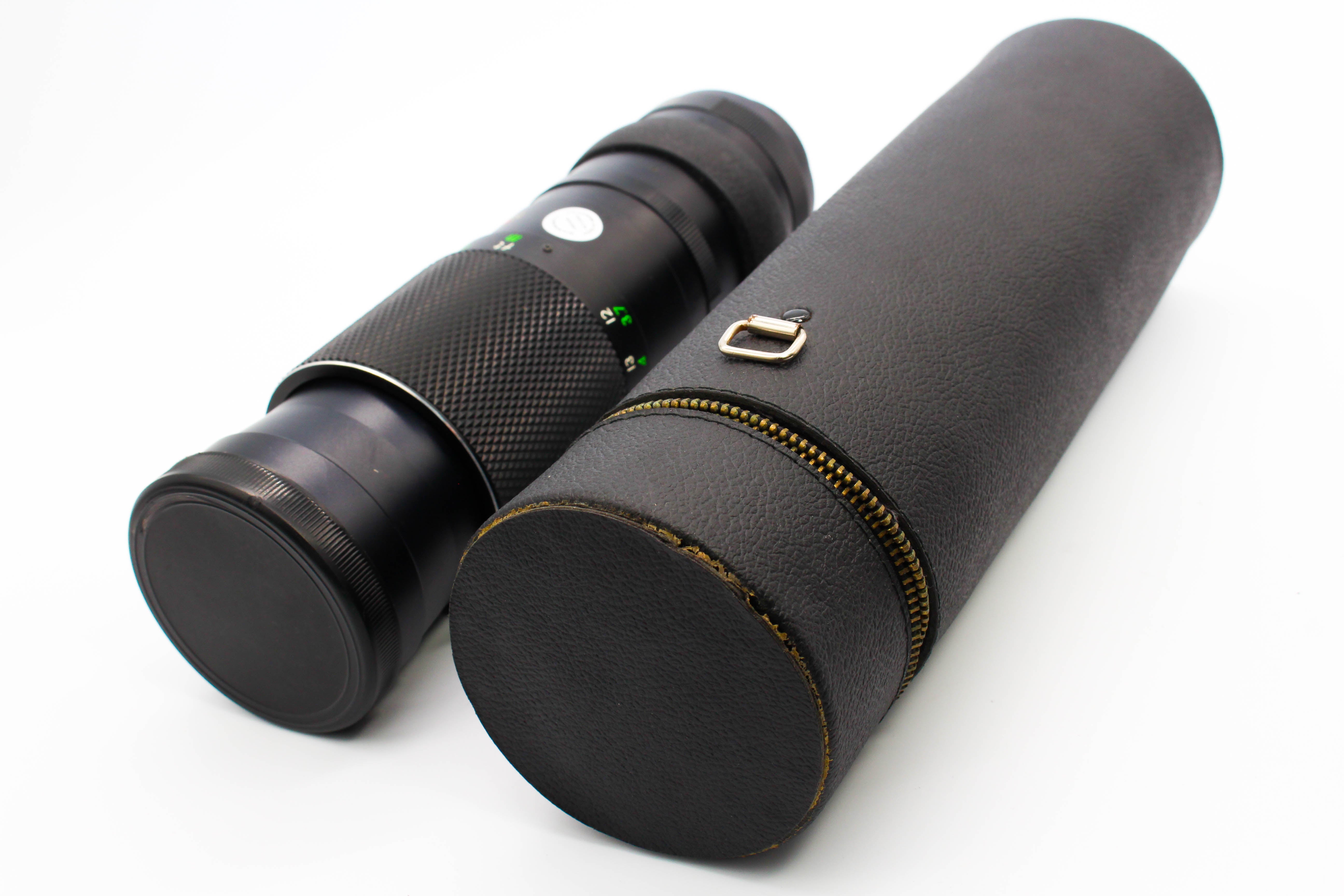 Optomax 300mm f/5.5 Vintage Telephoto Lens Pentax K PK Mount for SLR FIlm Cameras - Tested Excellent